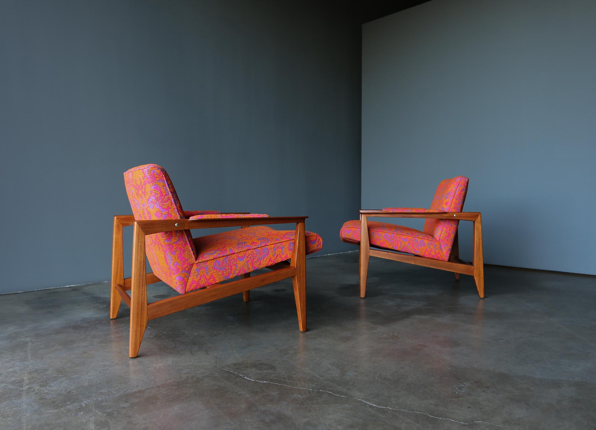 Edward Wormley 5499 Lounge Chairs for Dunbar, United States, c.1960 For Sale 1