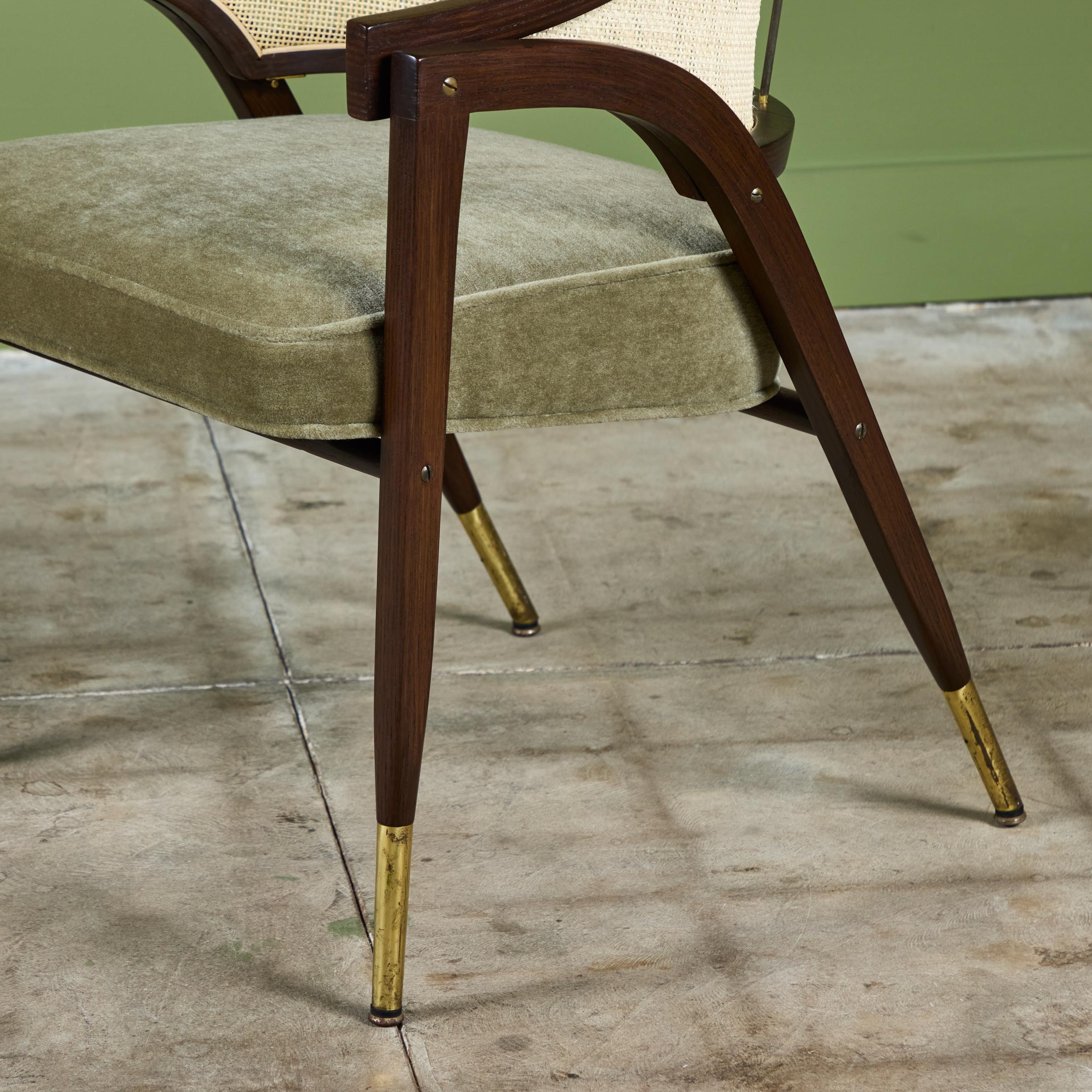 Edward Wormley für Dunbar: A-Frame-Sessel mit Rahmen im Angebot 7