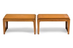 Edward Wormley American Mid-Century Convertible Stacking Occasional Tables