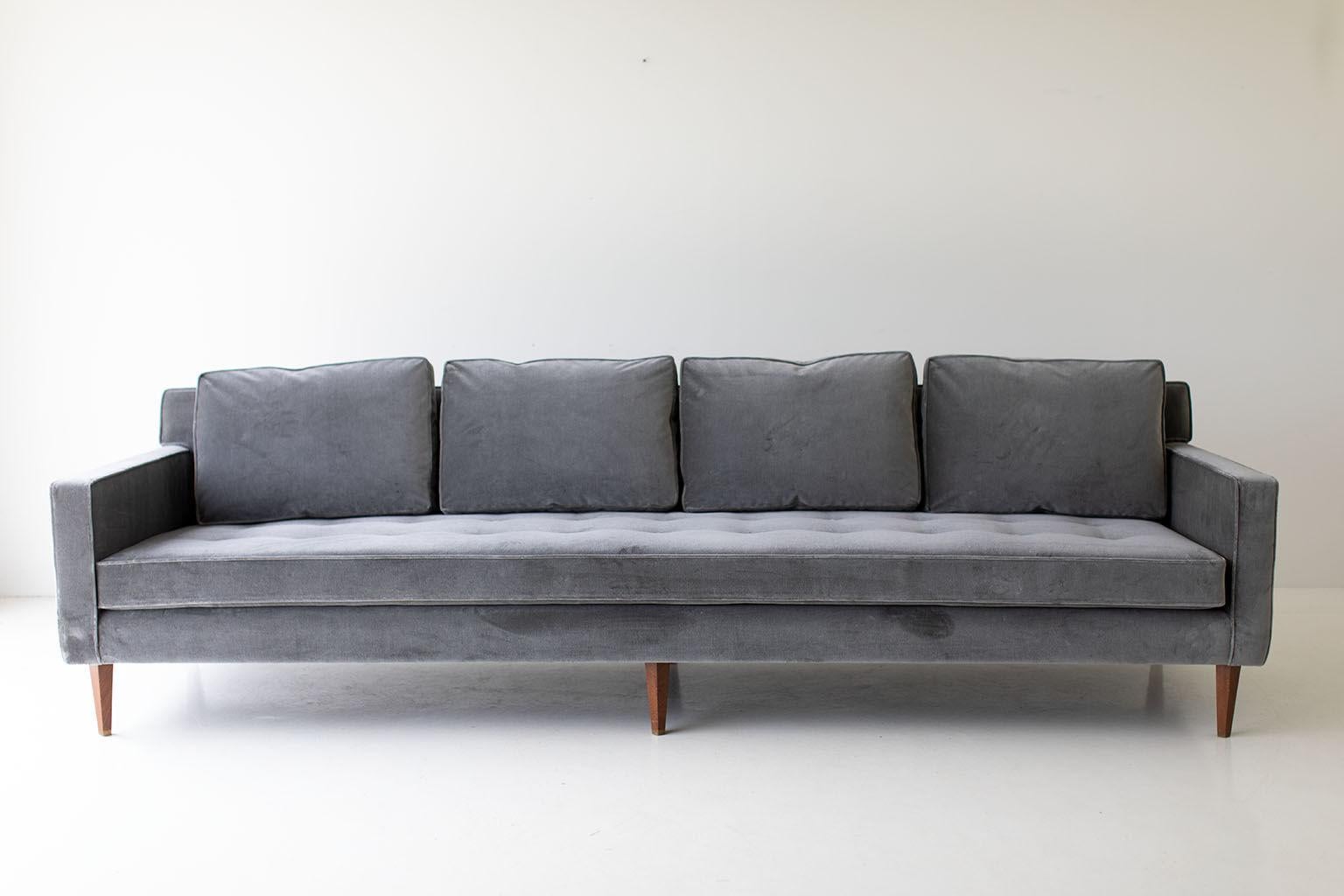 Edward Wormley Attributed Sofa For Dunbar (Moderne der Mitte des Jahrhunderts)