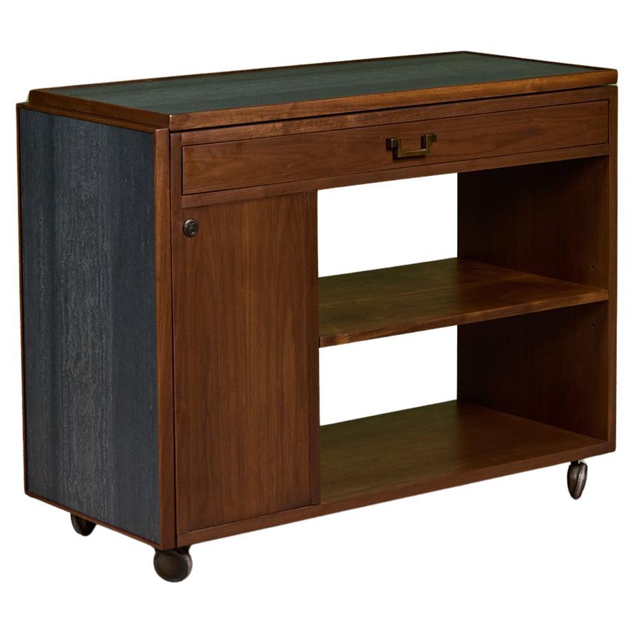 Edward Wormley Bar Cart for Dunbar For Sale