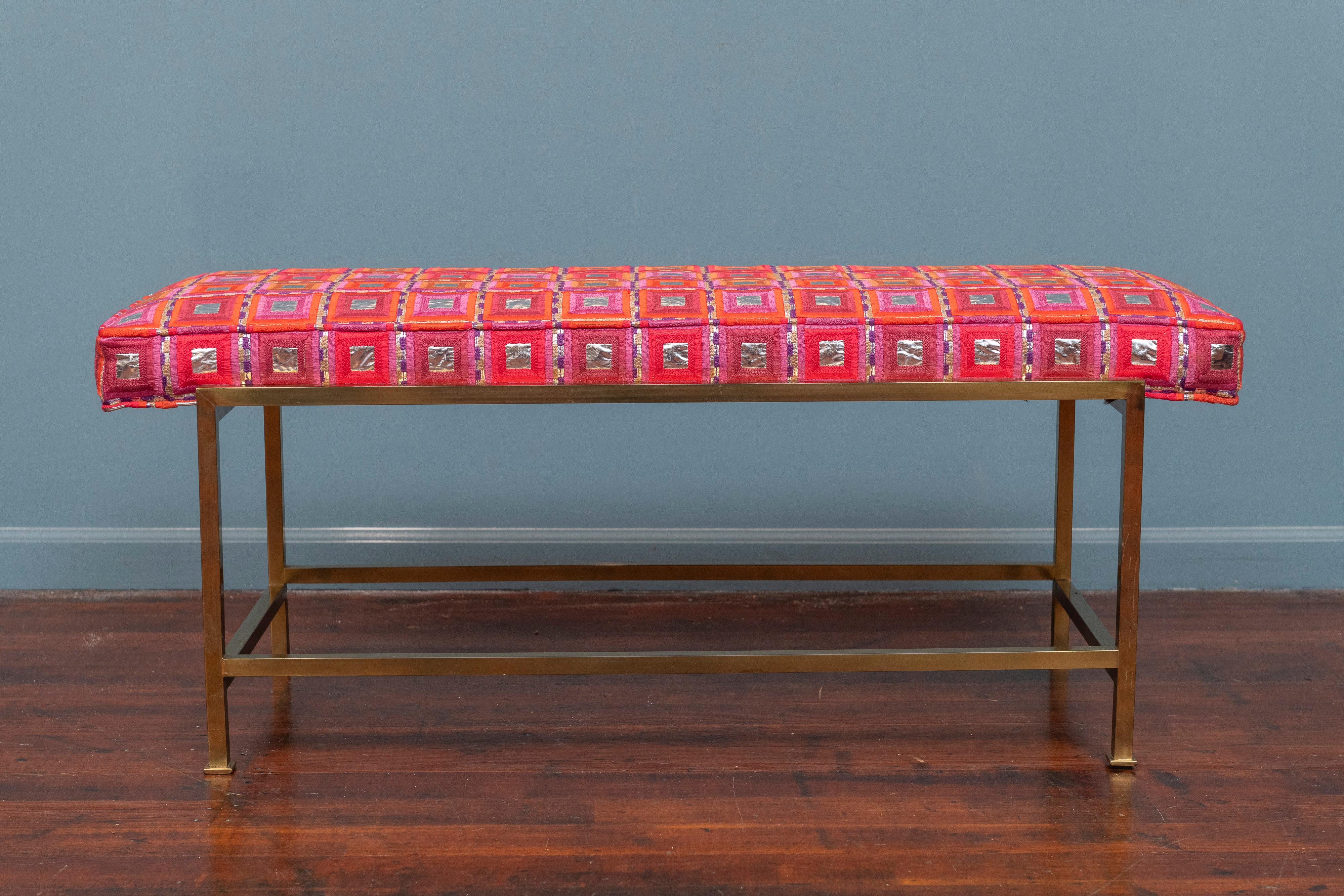Edward Wormley Bench by Dunbar, Model 5429 In Good Condition For Sale In San Francisco, CA