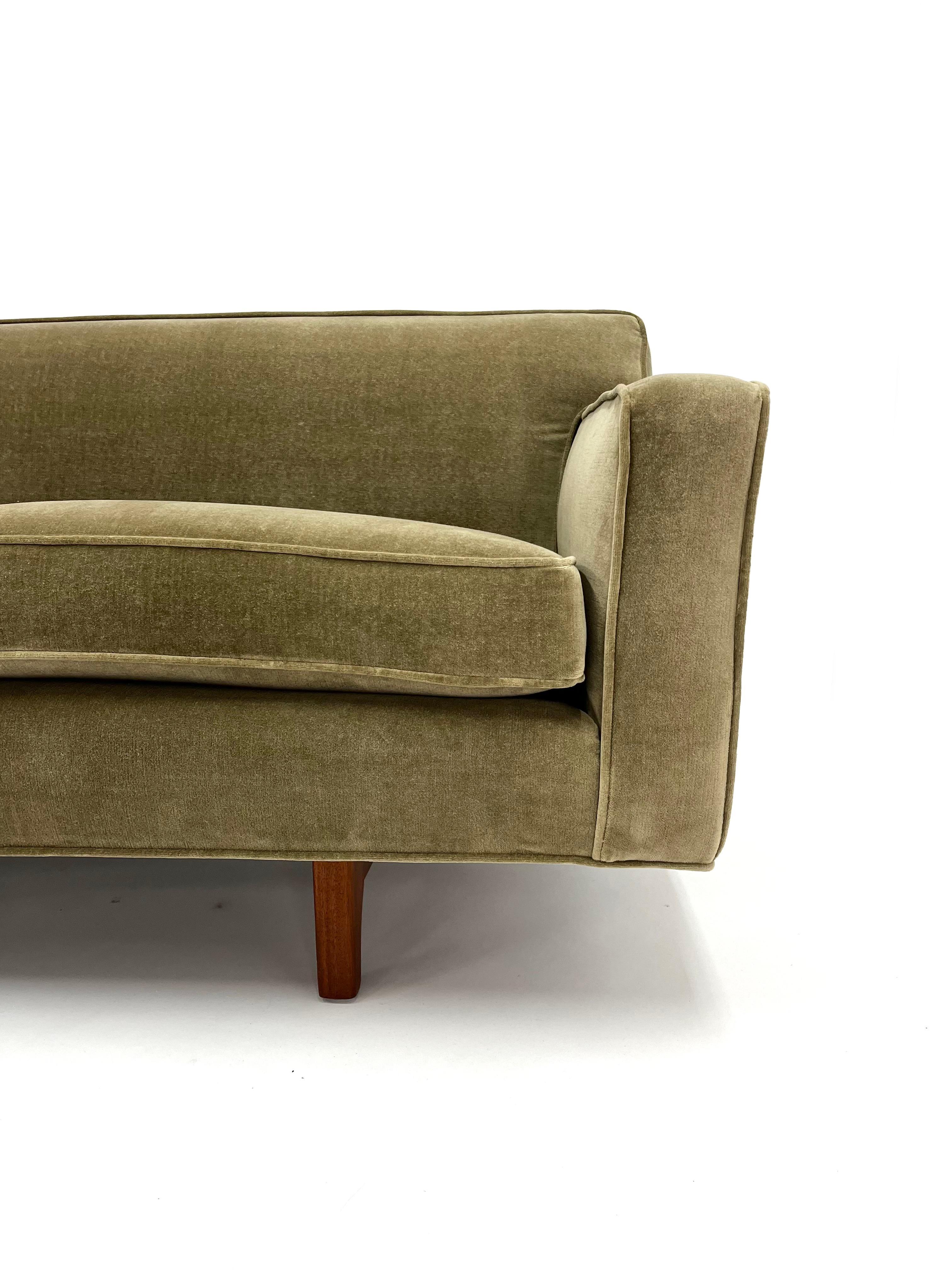 Mid-20th Century Edward Wormley Bracket Back Sofa for Dunbar