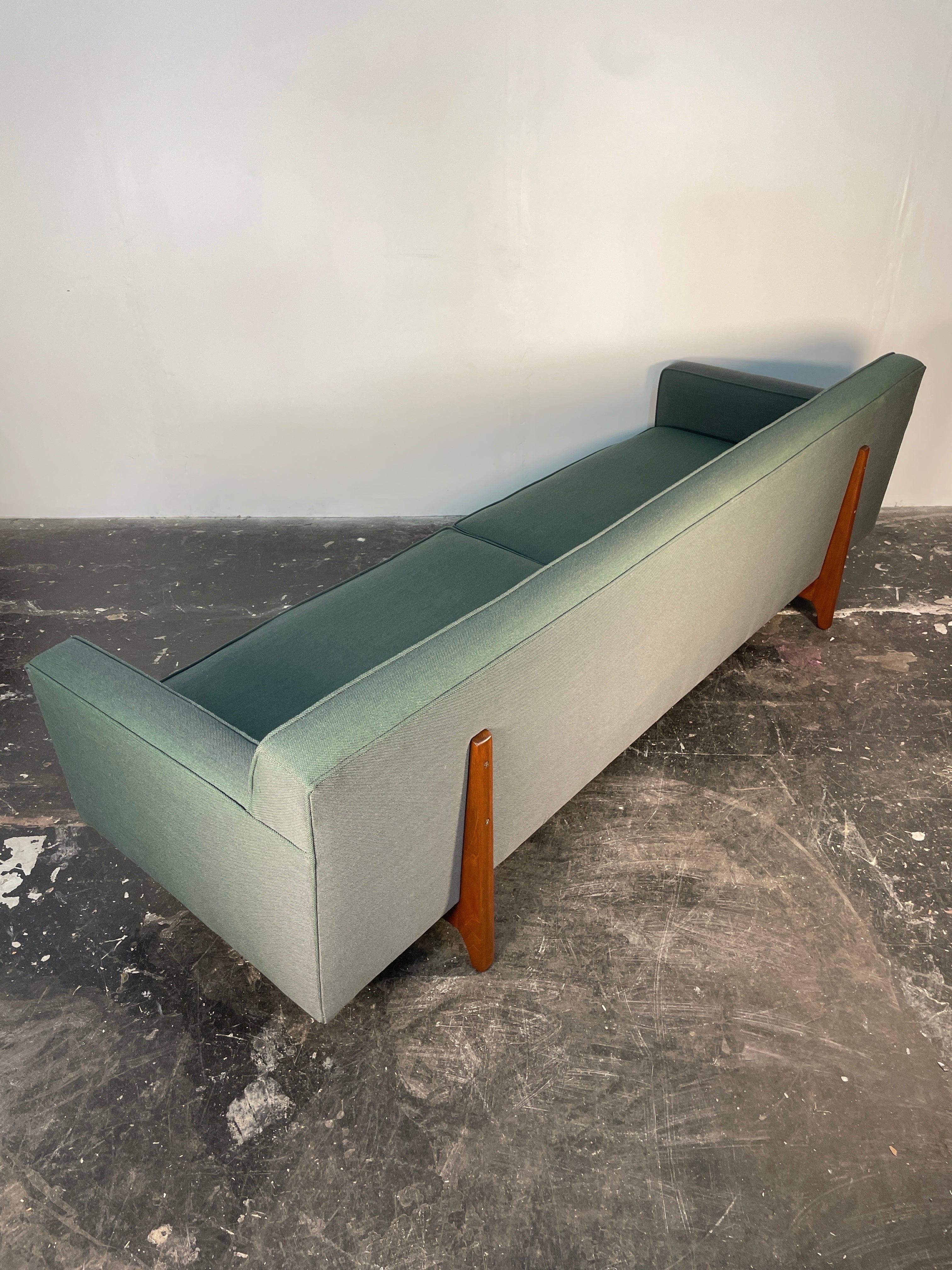 Edward Wormley Bracket Back Sofa for Dunbar For Sale 2