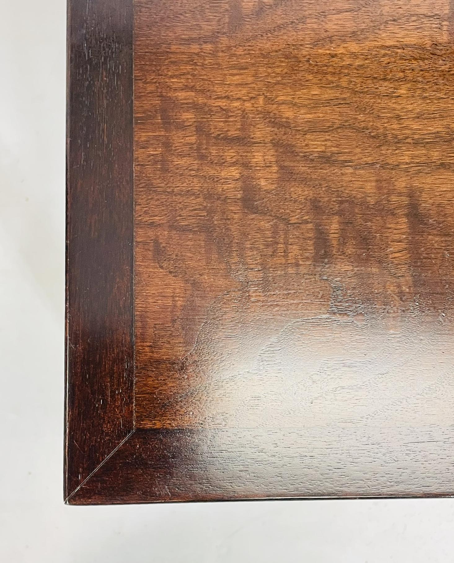 Walnut & Chrome Coffee Table by Edward Wormley for Dunbar, USA 1950's For Sale 4