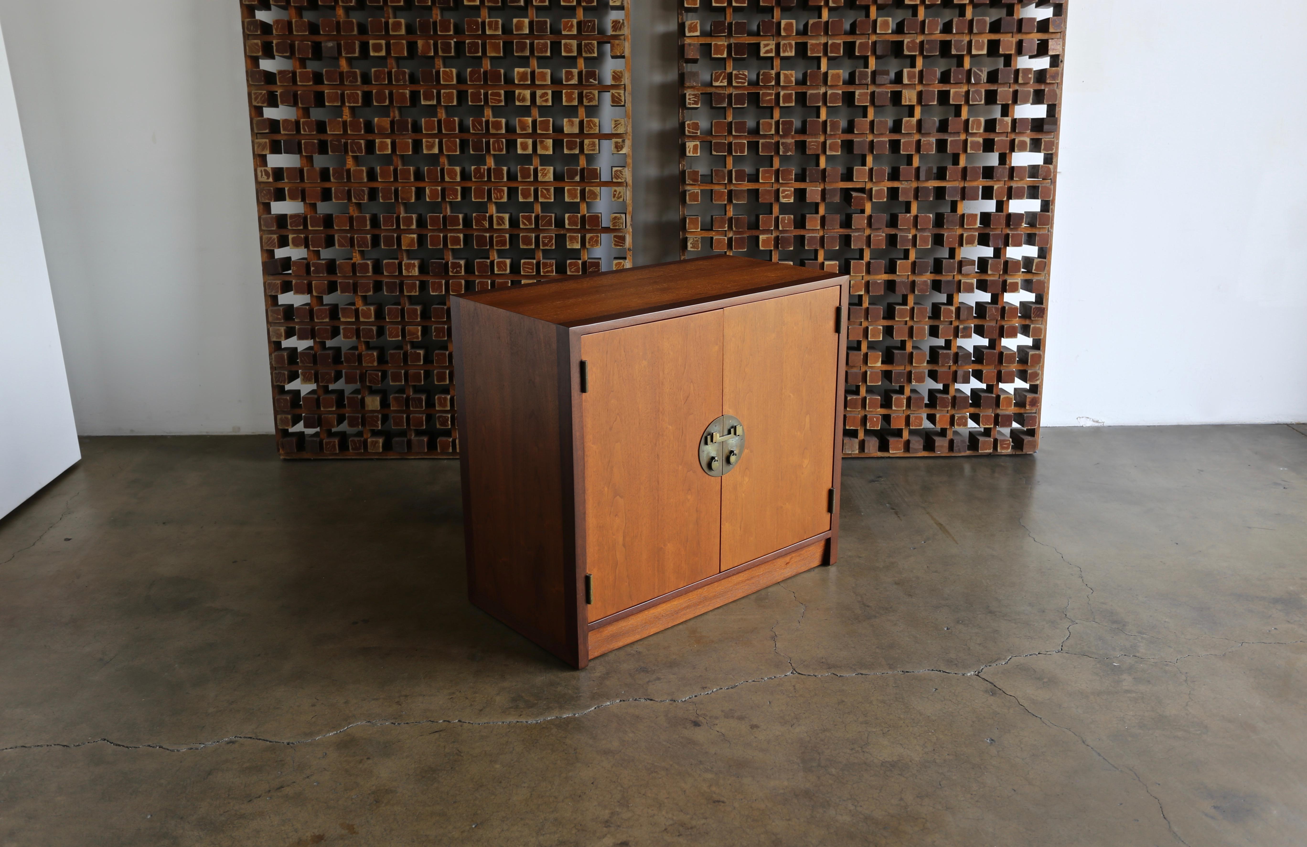 Edward Wormley cabinet for Dunbar, circa 1955. This piece has been professionally restored.