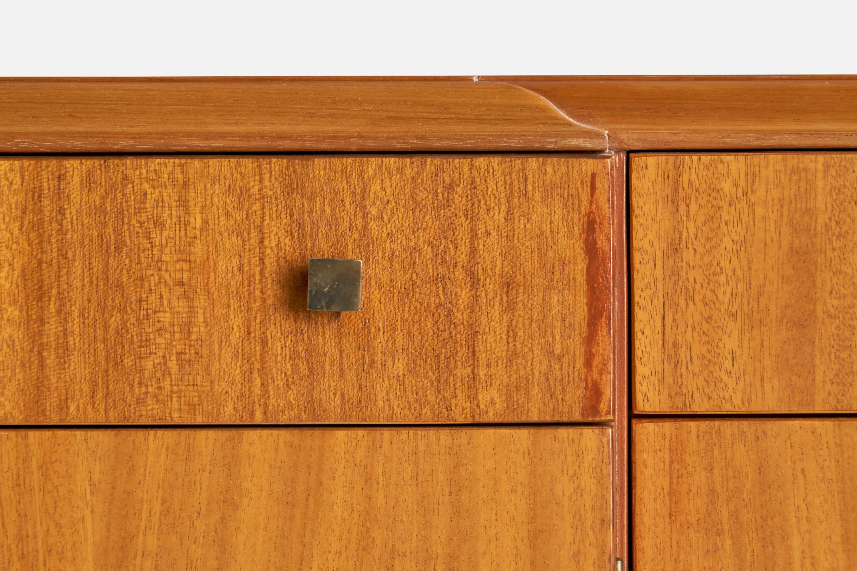 Edward Wormley, Cabinet, Mahogany, Brass, USA, 1950s For Sale 10