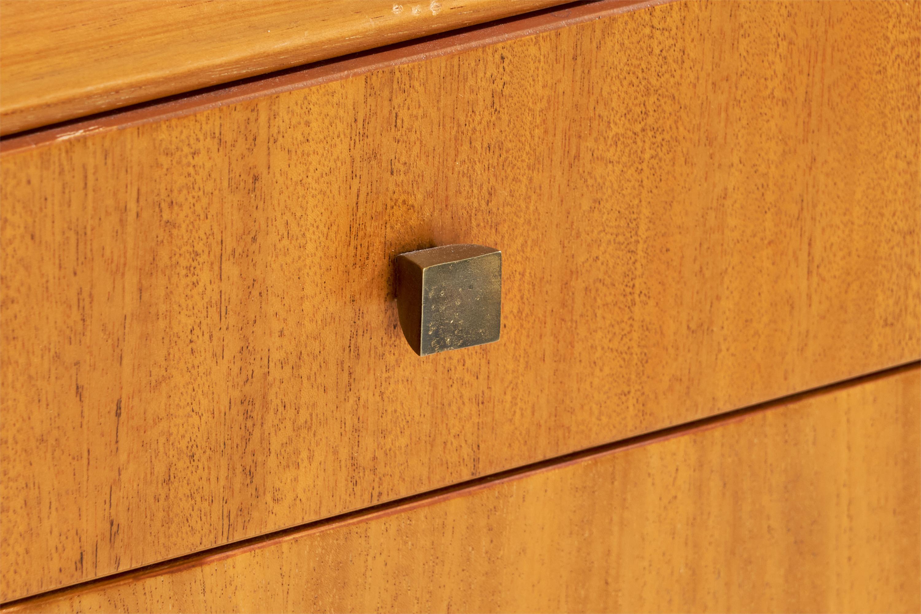 Edward Wormley, Cabinet, Mahogany, Brass, USA, 1950s For Sale 11