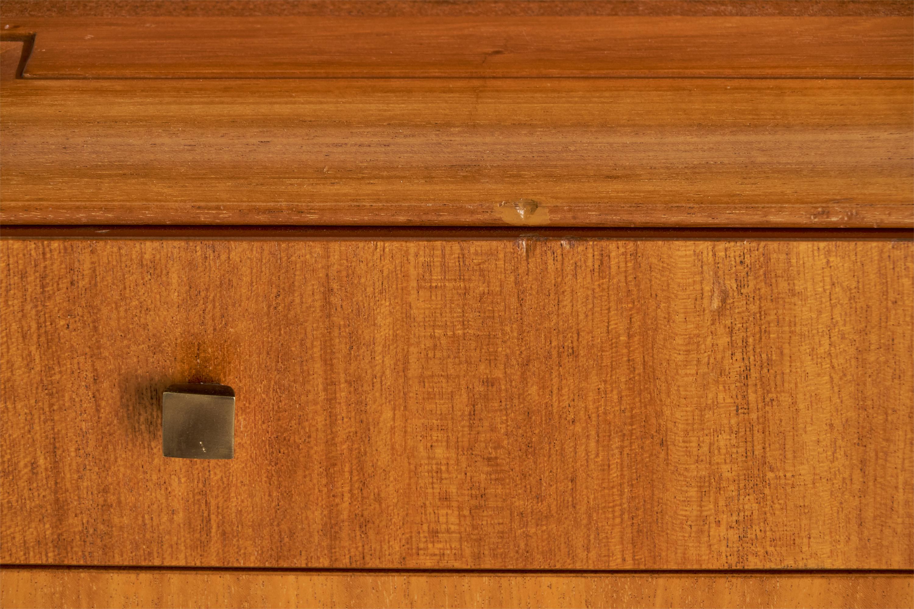 Edward Wormley, Cabinet, Mahogany, Brass, USA, 1950s For Sale 12