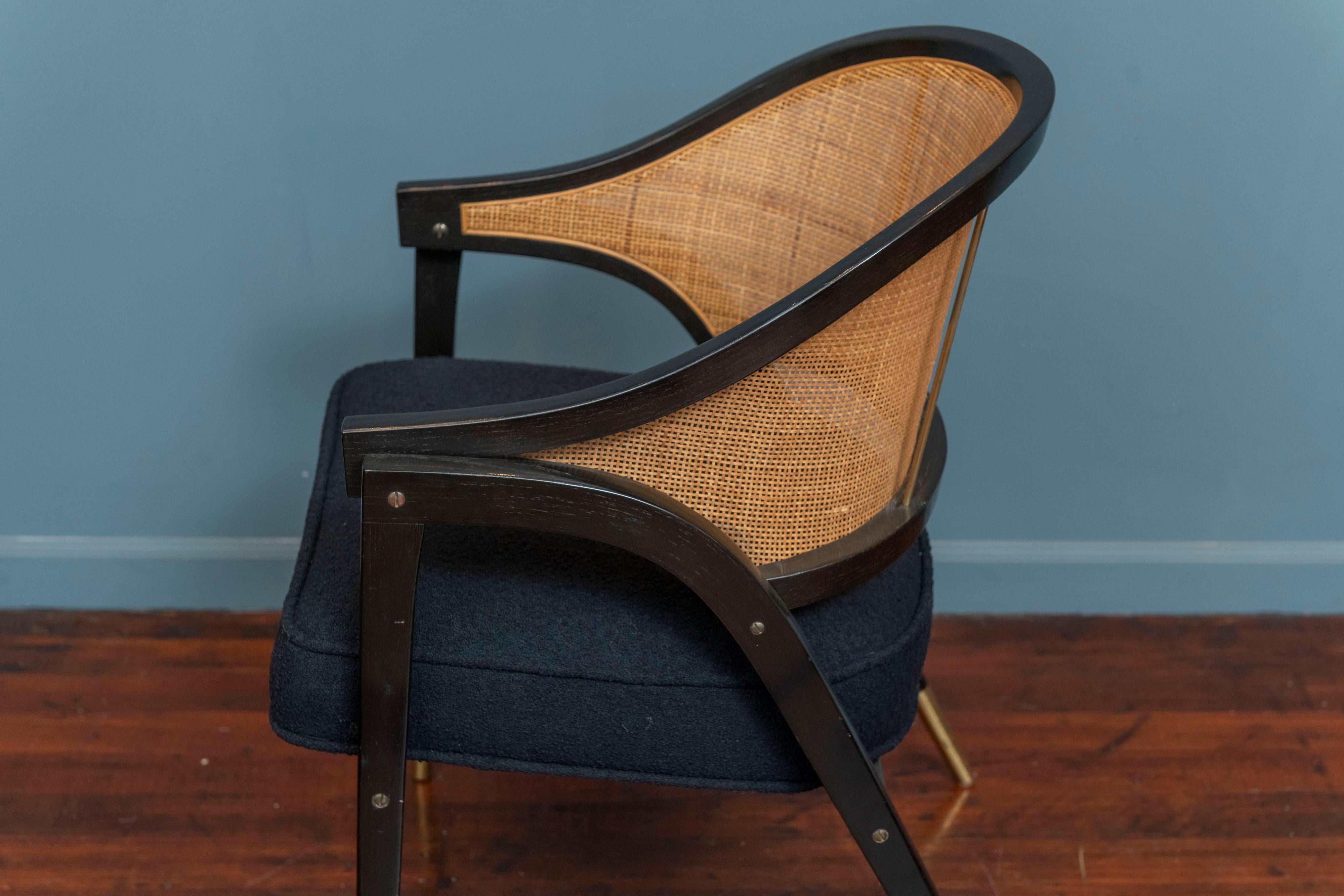 Mid-20th Century Edward Wormley Captain's Chair for Dunbar For Sale