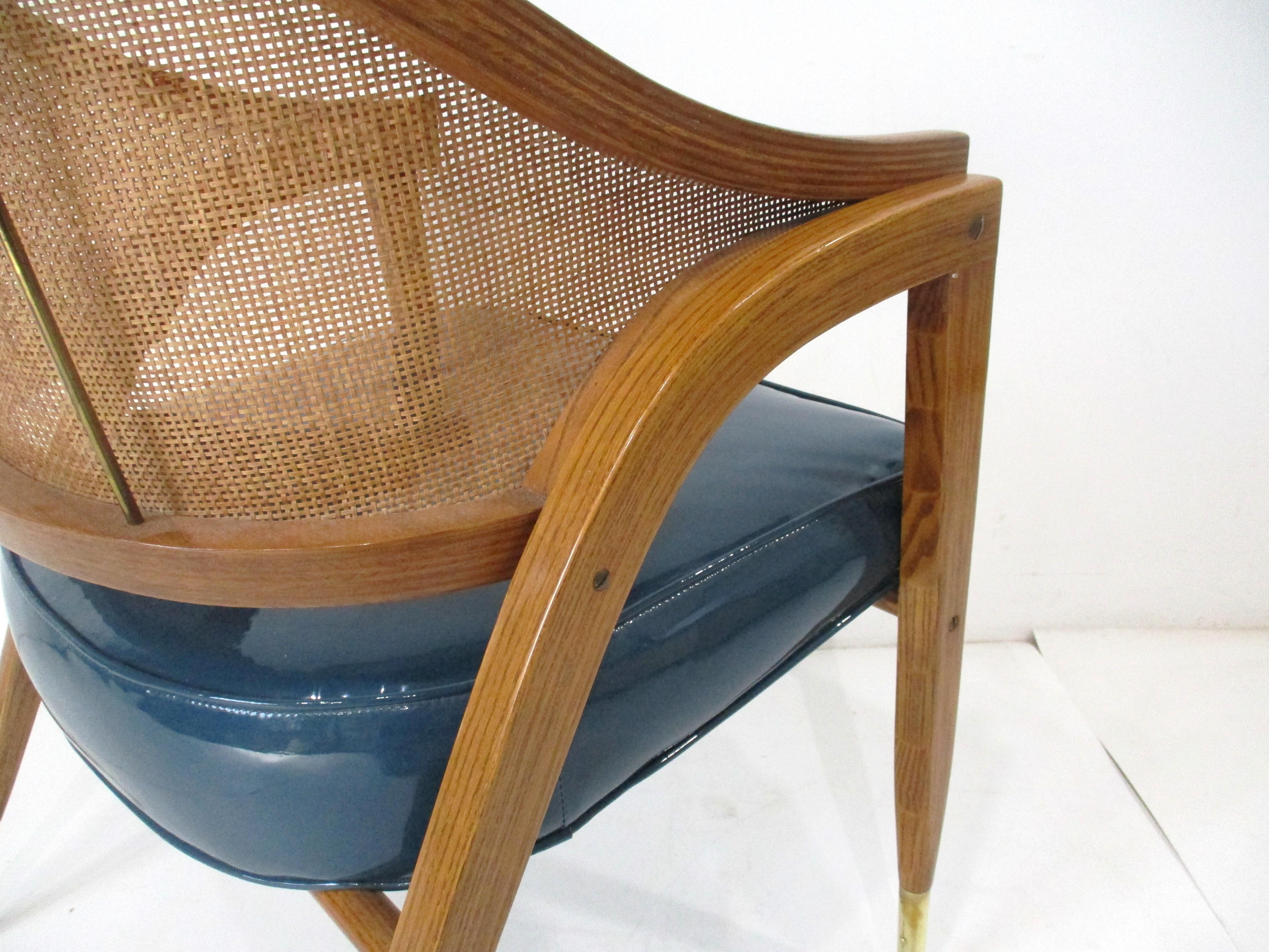 Dunbar Captains Compass Chair model # 5480 by Edward Wormley 5