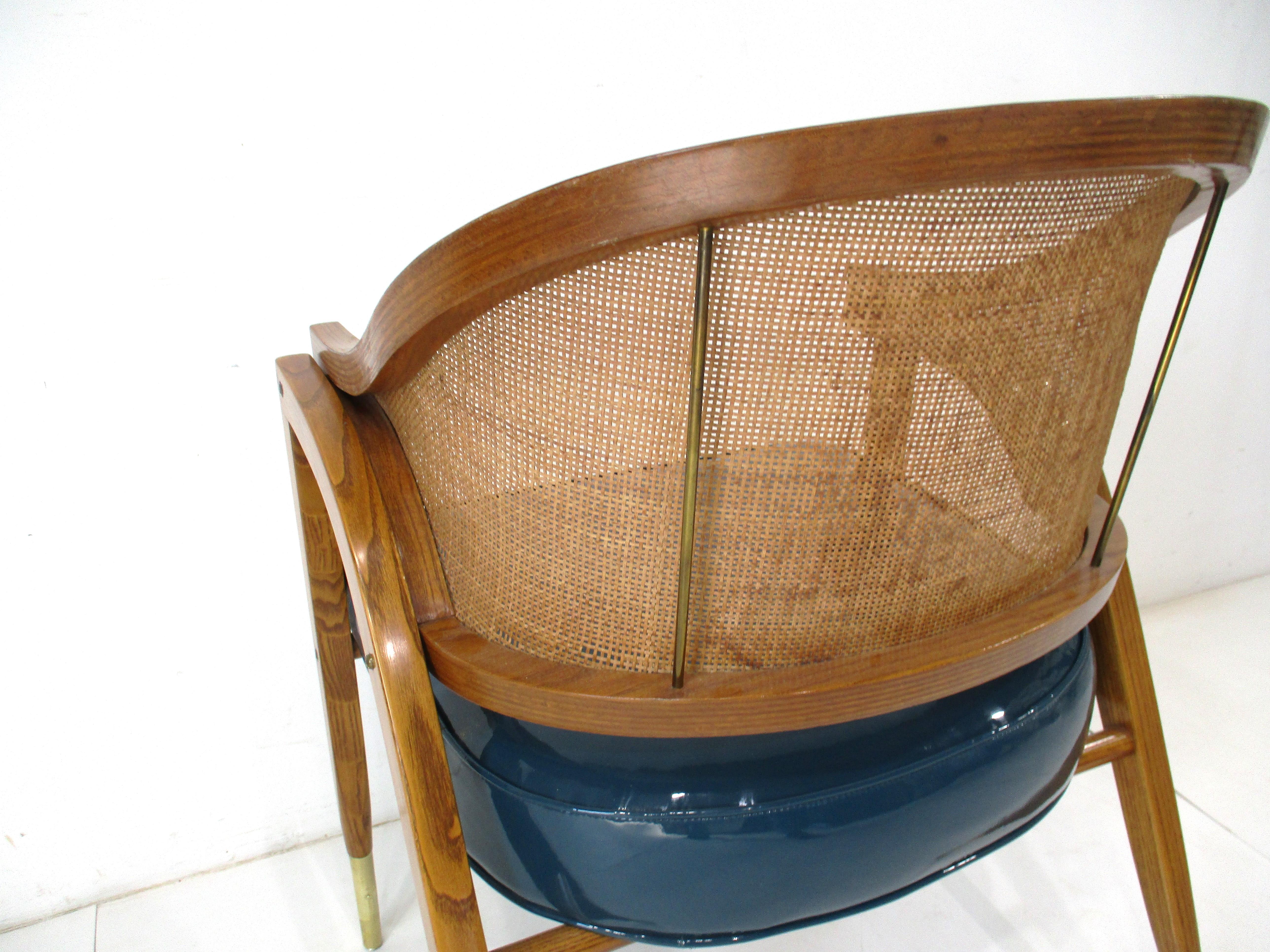 Dunbar Captains Compass Chair model # 5480 by Edward Wormley 6