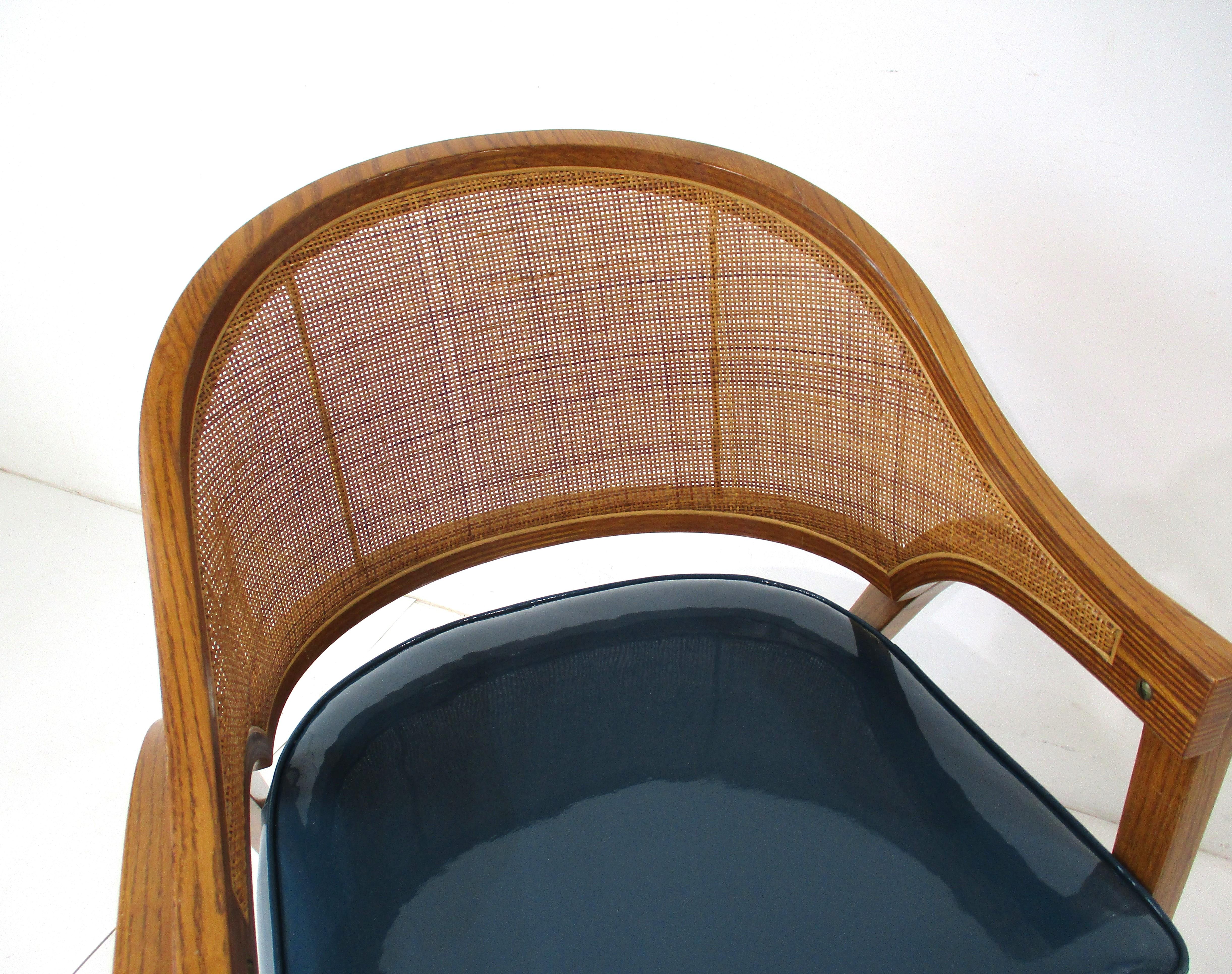 Dunbar Captains Compass Chair model # 5480 by Edward Wormley 2