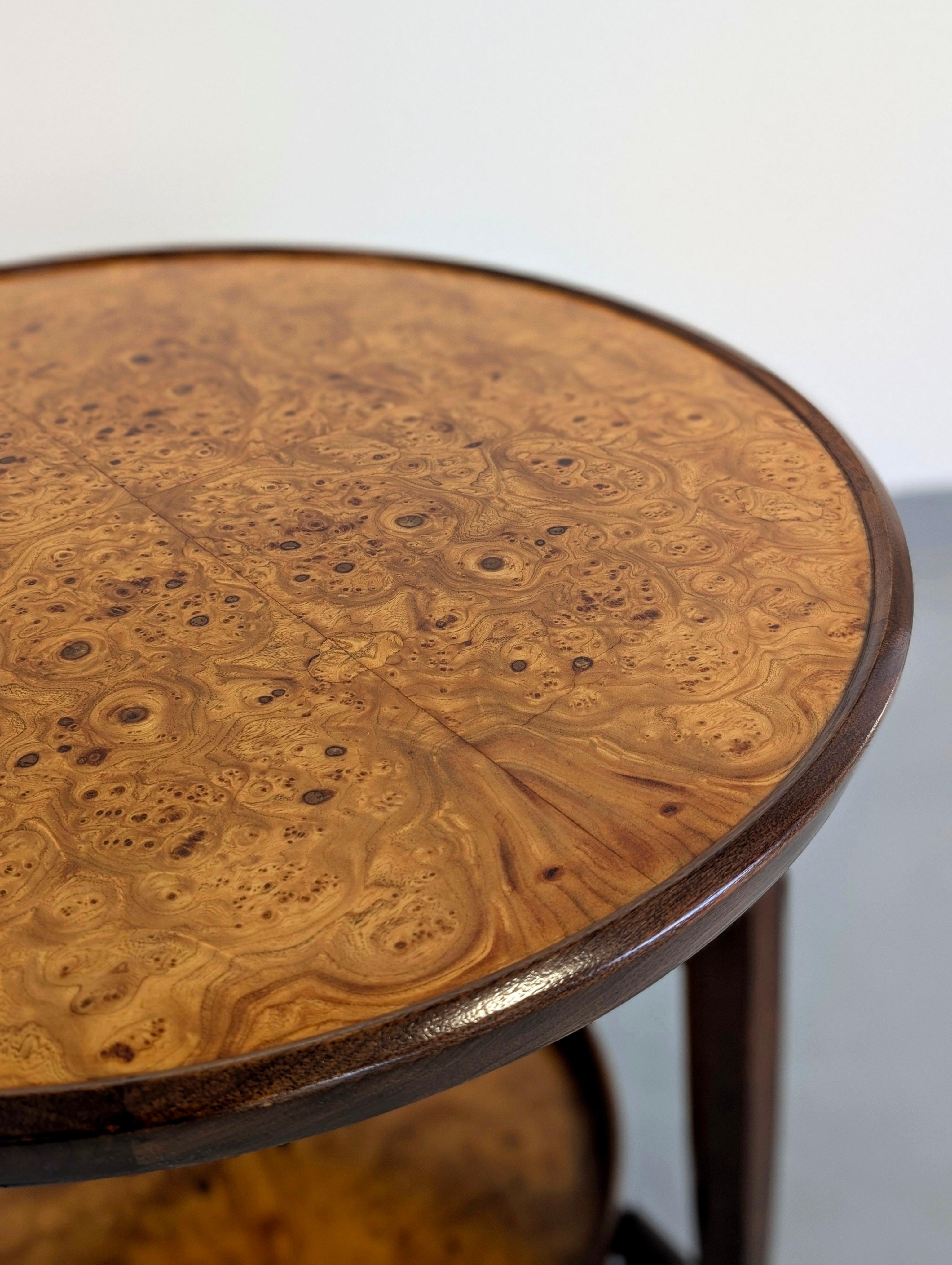 Table en orme et noyer avec plateau pour Dunbar Edward Wormley Bon état - En vente à Lynn, MA