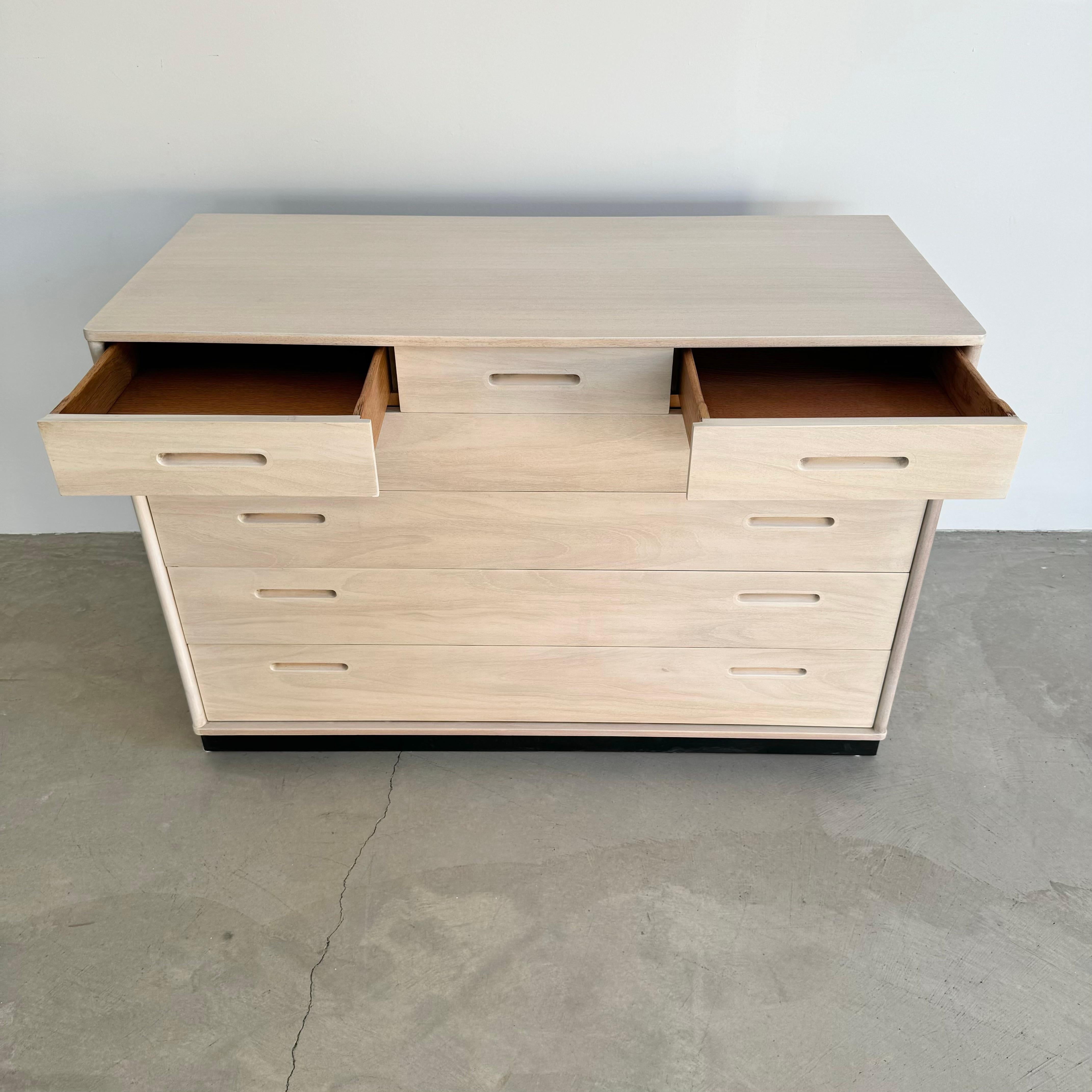 Edward Wormley Cerused Oak Dresser for Dunbar, 1950s USA 3
