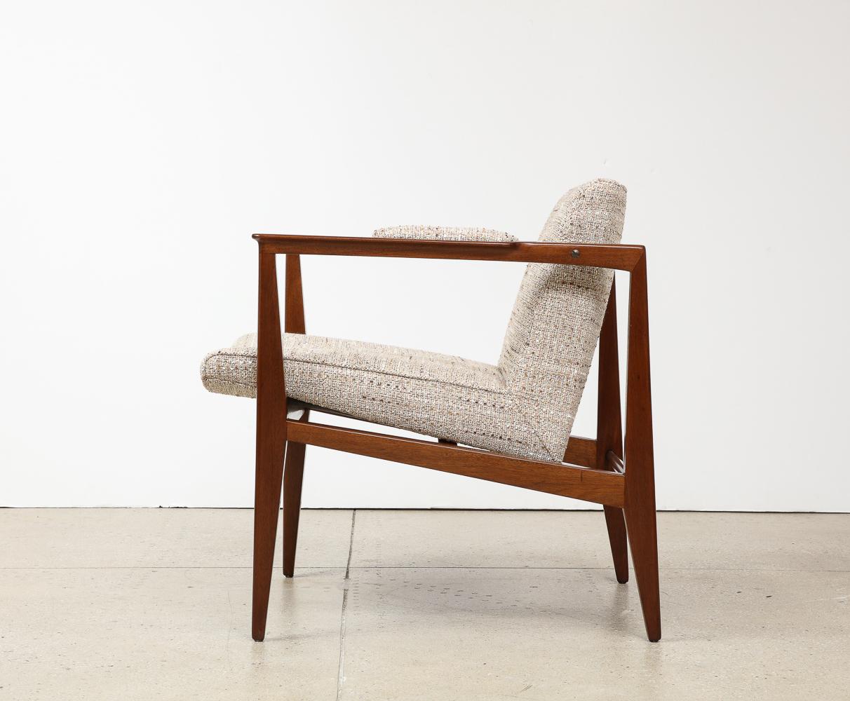 Hand-Crafted Edward Wormley Chair For Sale