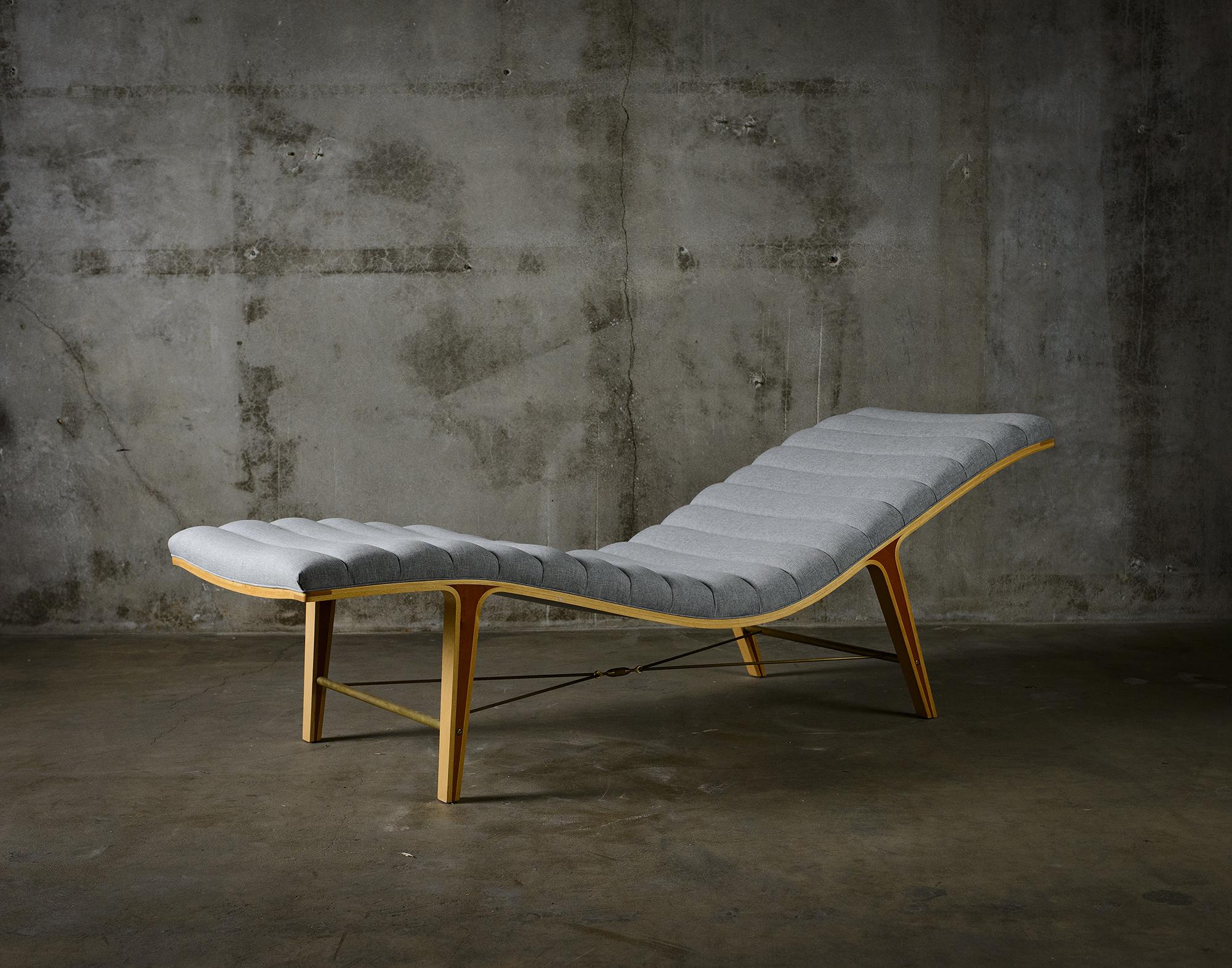Contemporary Edward Wormley Chaise Lounge