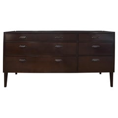 Edward Wormley Chest of Drawers with Hand-Carved Pulls 1955 'Signed'