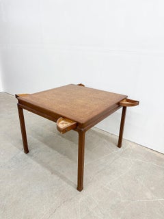 Table à cartes en liège Edward Wormley pour Dunbar