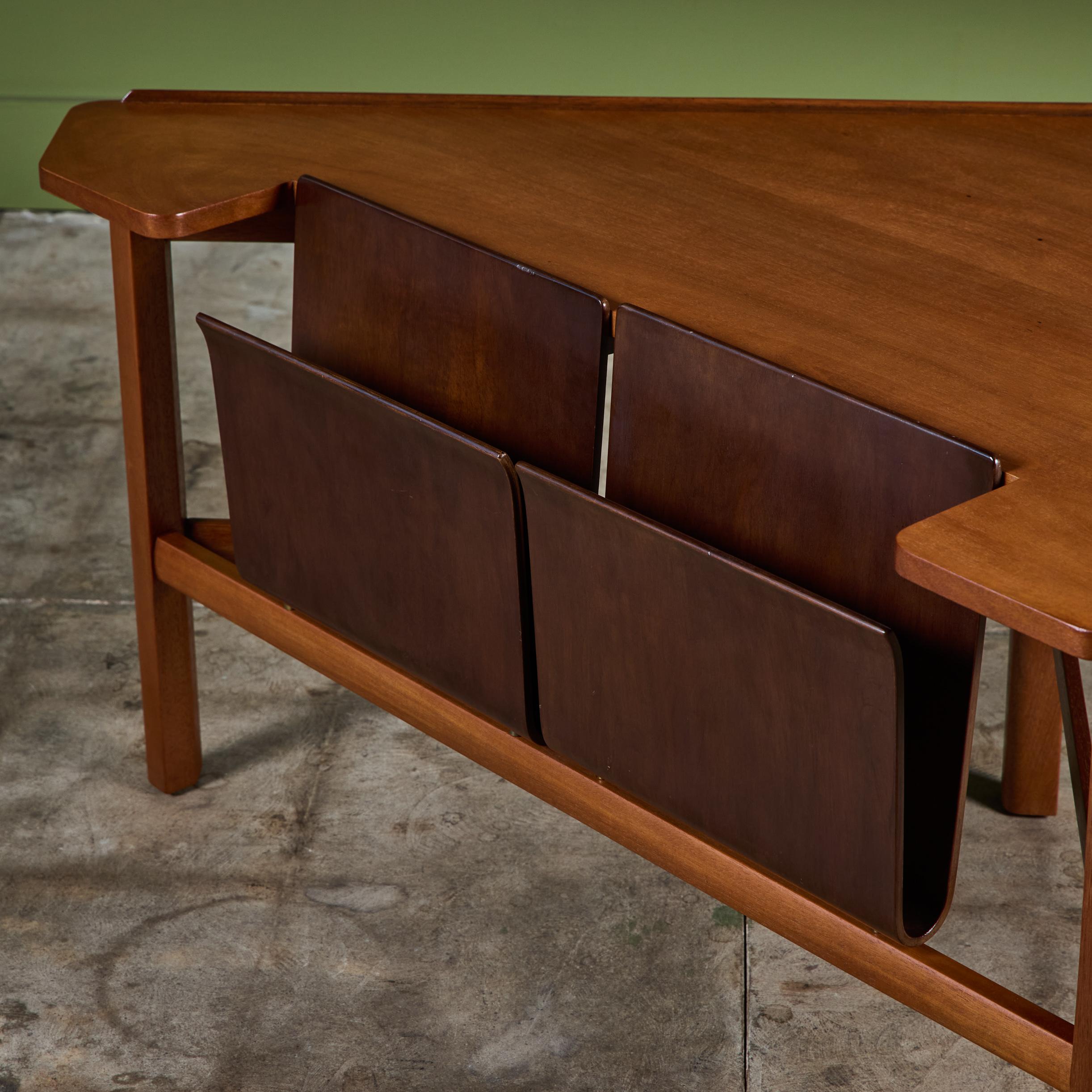 Edward Wormley Corner Magazine Table for Dunbar For Sale 3