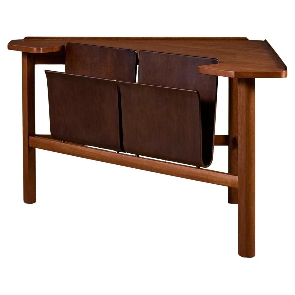 Edward Wormley Corner Magazine Table for Dunbar For Sale