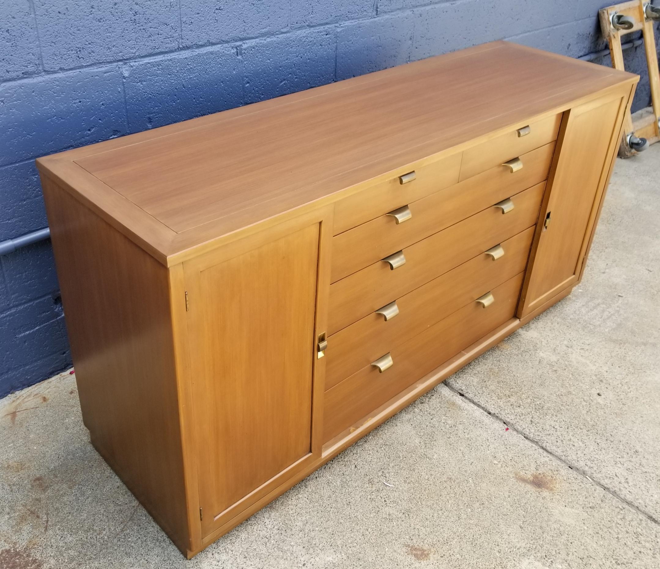 Mid-Century Modern credenza designed by Edward Wormley for Drexel. 