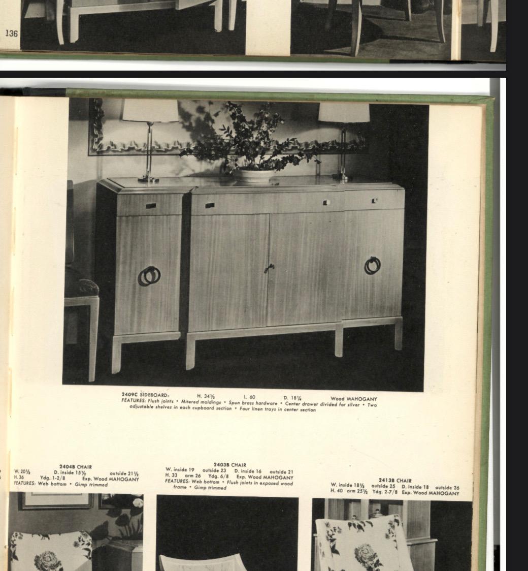 Edward Wormley Credenza/ Sideboard for Dunbar, 1940s 12