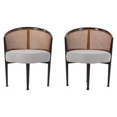 Edward Wormley Curved Back Chairs