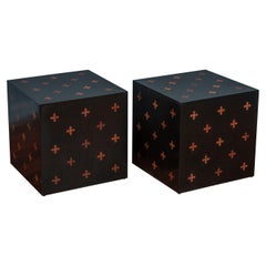 Edward Wormley Design Cube Tables for Dunbar