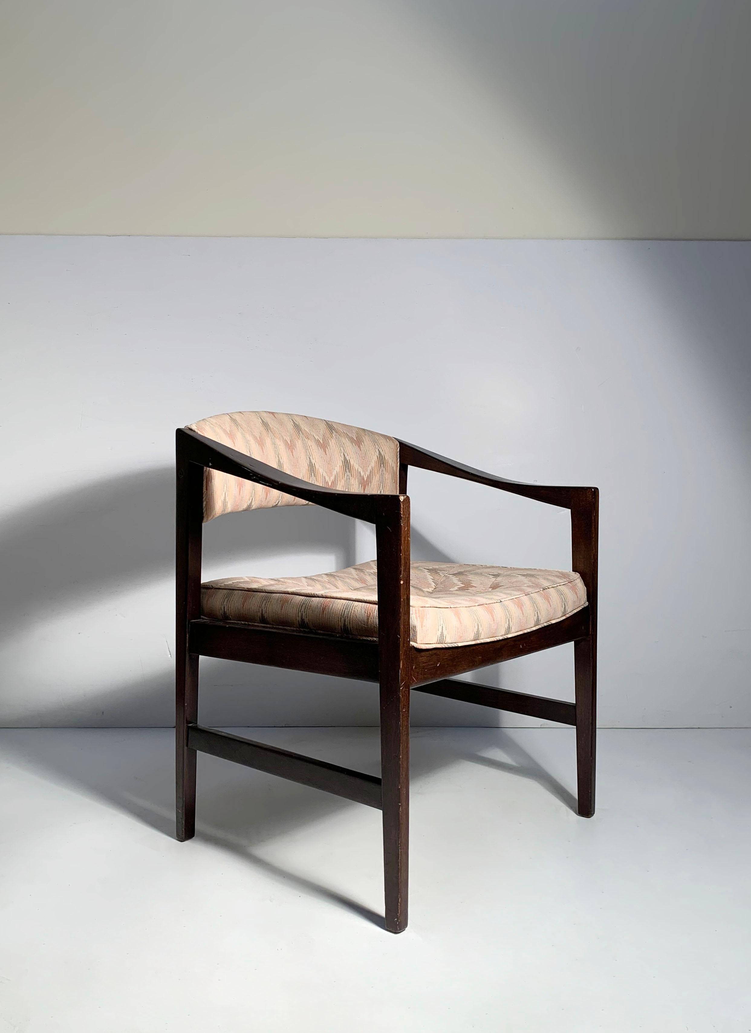 American Edward Wormley Desk Arm Chair for Dunbar