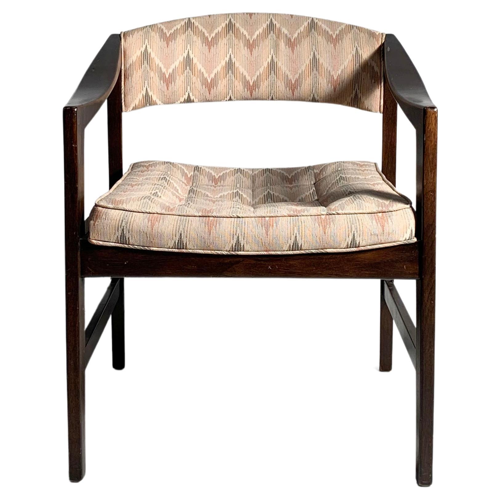 Edward Wormley Desk Arm Chair for Dunbar For Sale