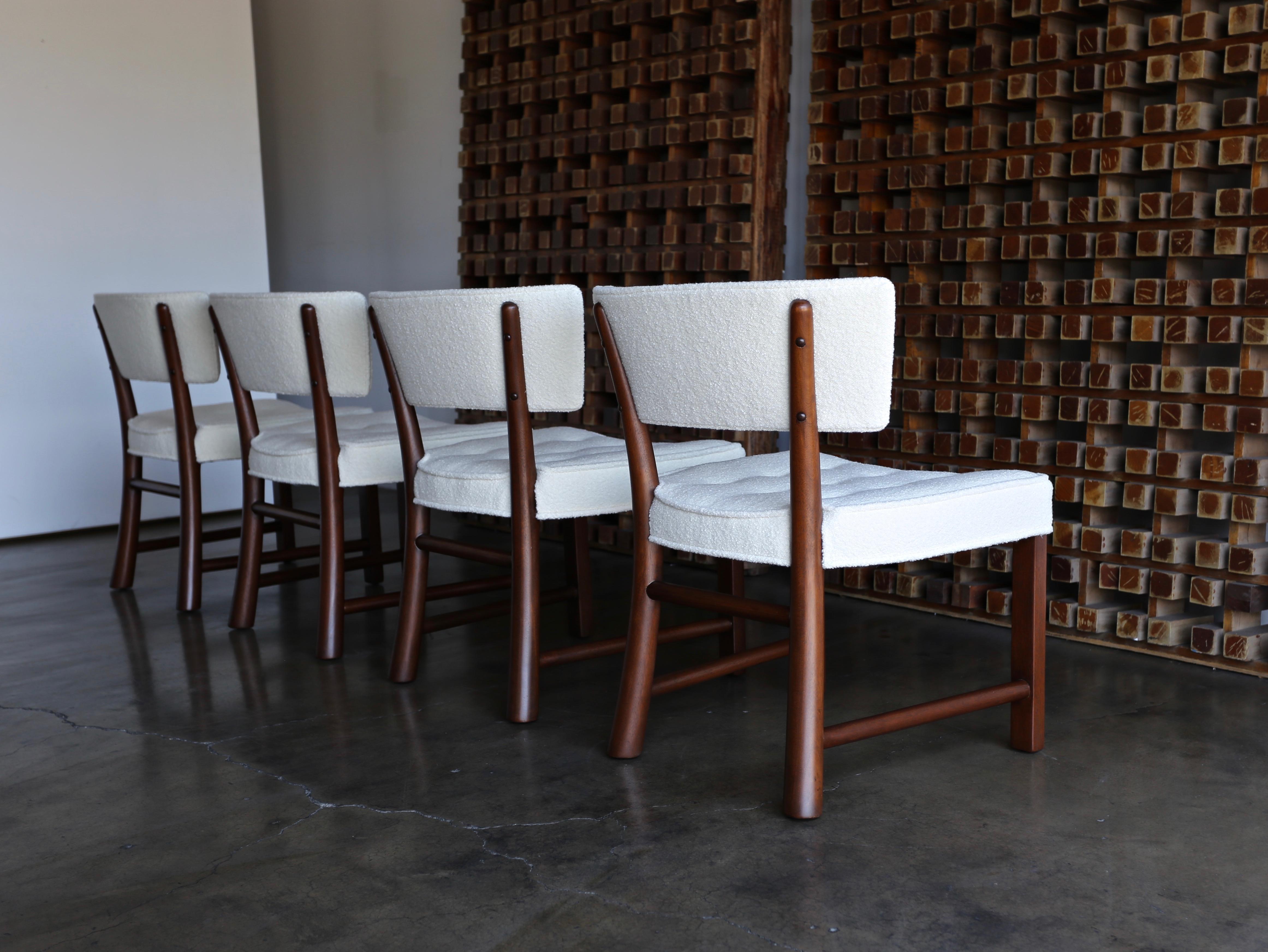 Edward Wormley Dining Chairs for Dunbar, circa 1957 3