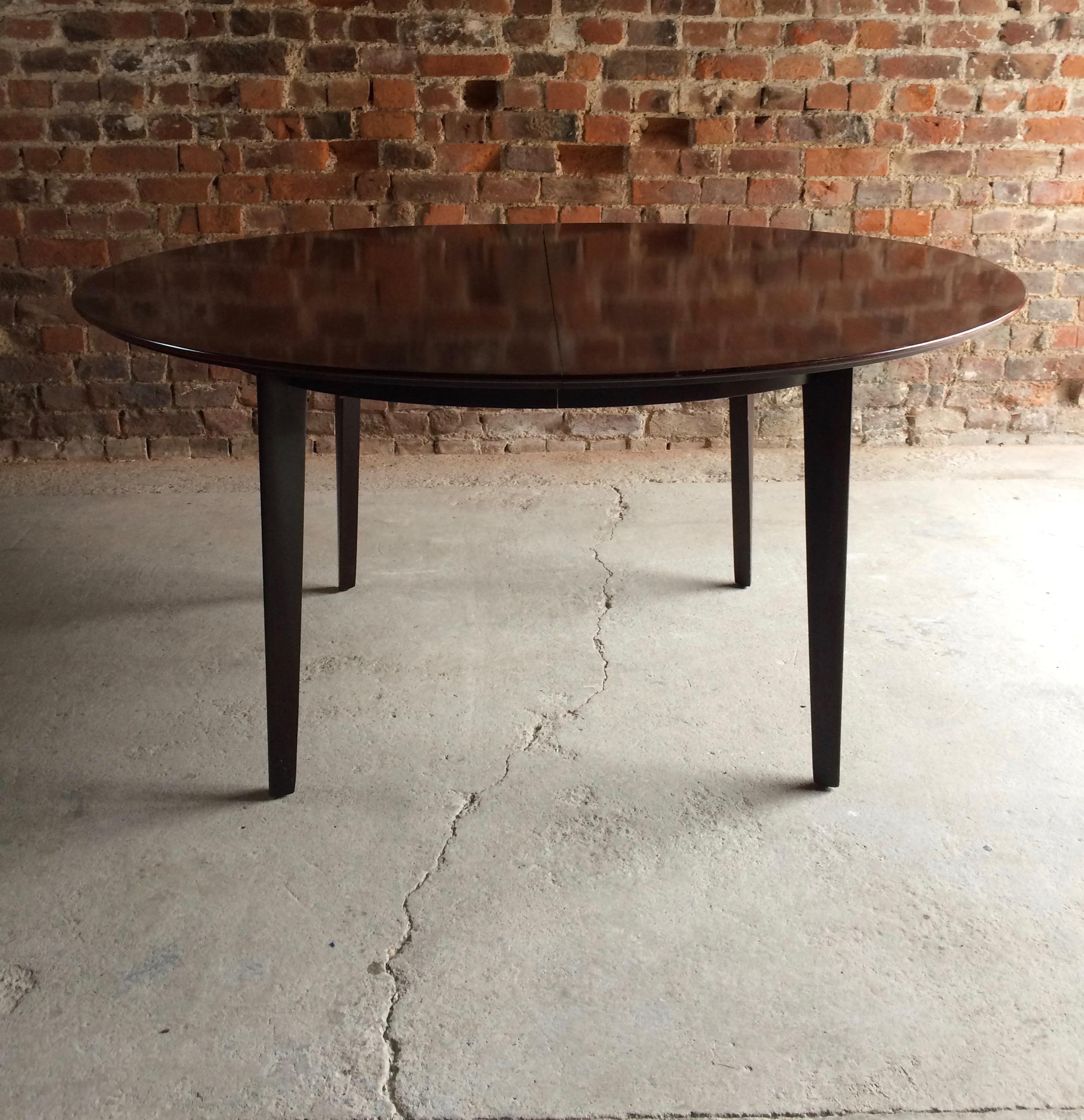 Edward Wormley Dining Table and Four Chairs by Dunbar Owned Noel Gallagher Oasis 7