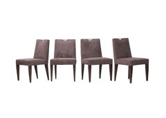 Edward Wormley Dining Table and Four Chairs by Dunbar Owned Noel Gallagher Oasis