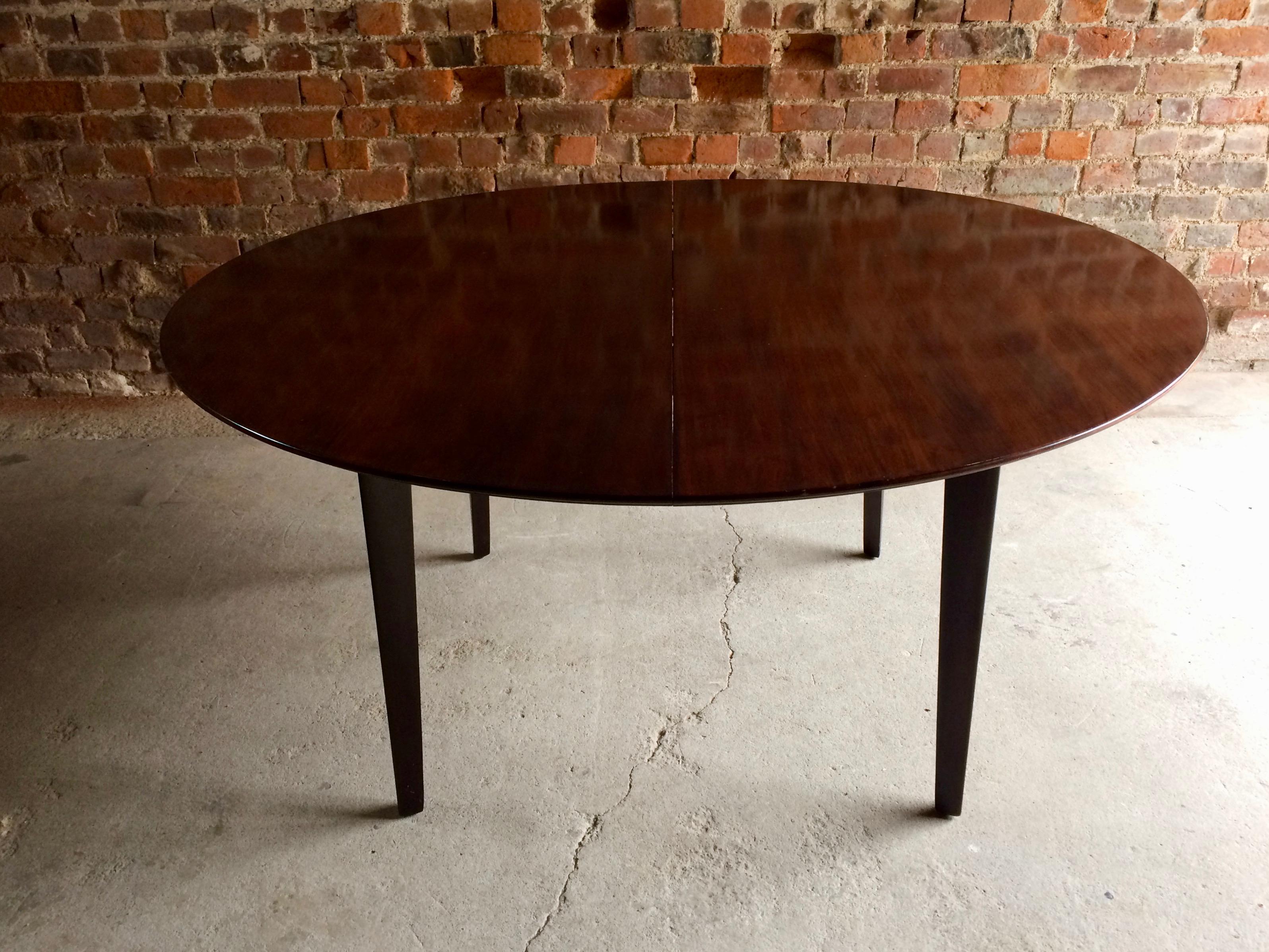 Mid-20th Century Edward Wormley Dining Table and Four Chairs by Dunbar Owned Noel Gallagher Oasis