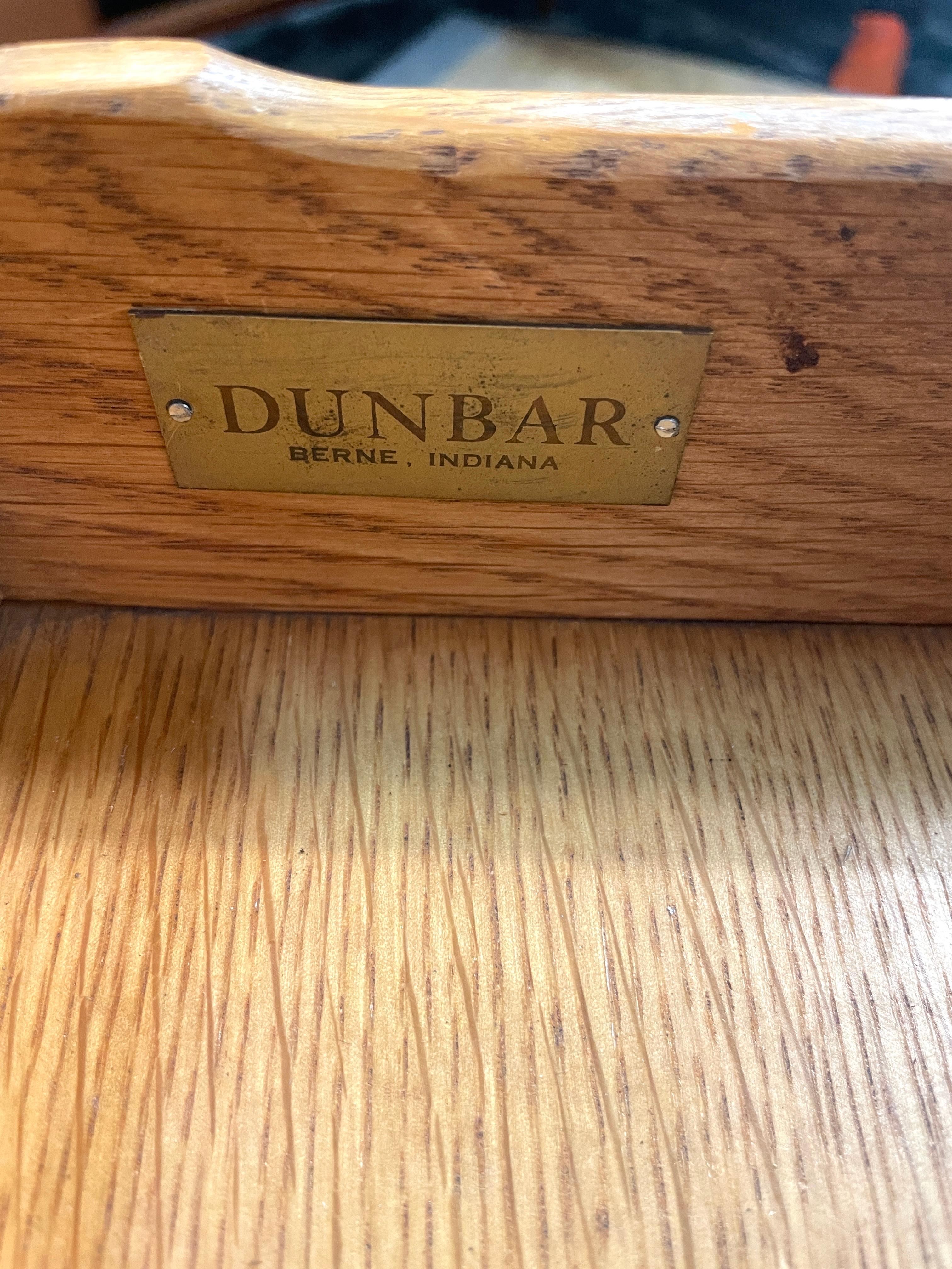 Edward Wormley Dresser in Mahogany and Leather for Dunbar For Sale 2