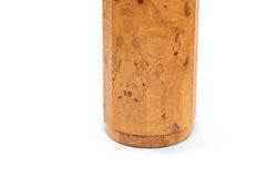 Piedistallo a colonna in radica di Dunbar di Edward Wormley, anni '60