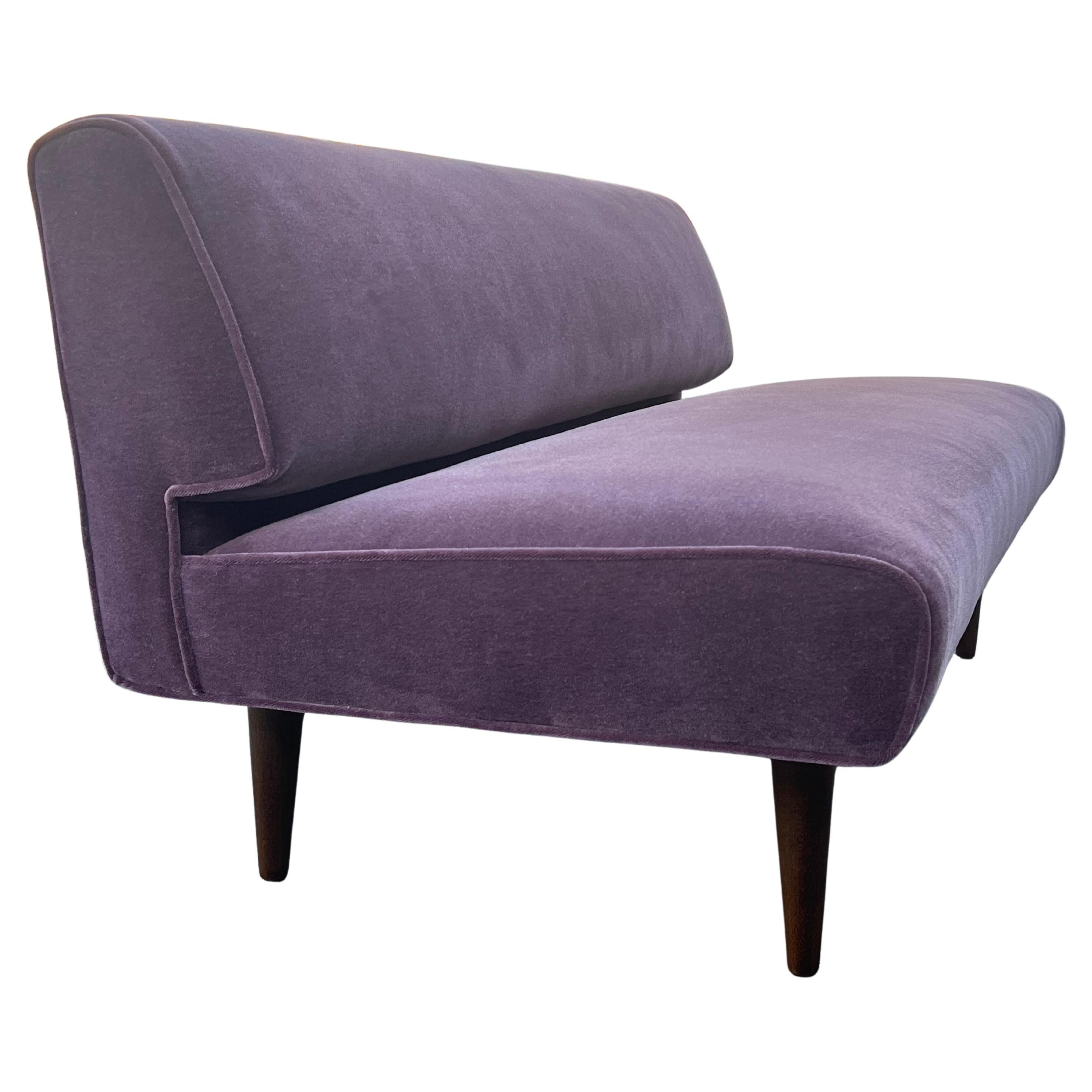 Edward Wormley Dunbar Channel Back Settee, 1940 ca.