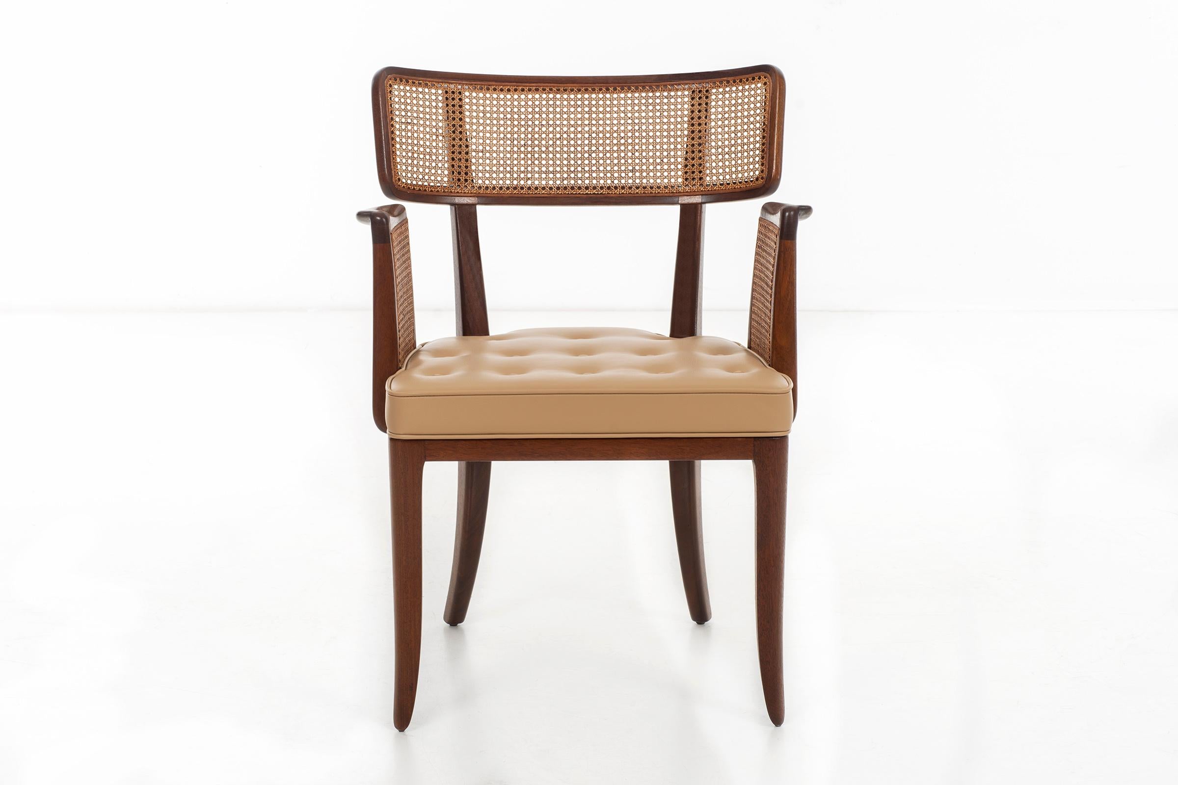 Edward Wormley for Dunbar Dining Chairs, Set of 10 4