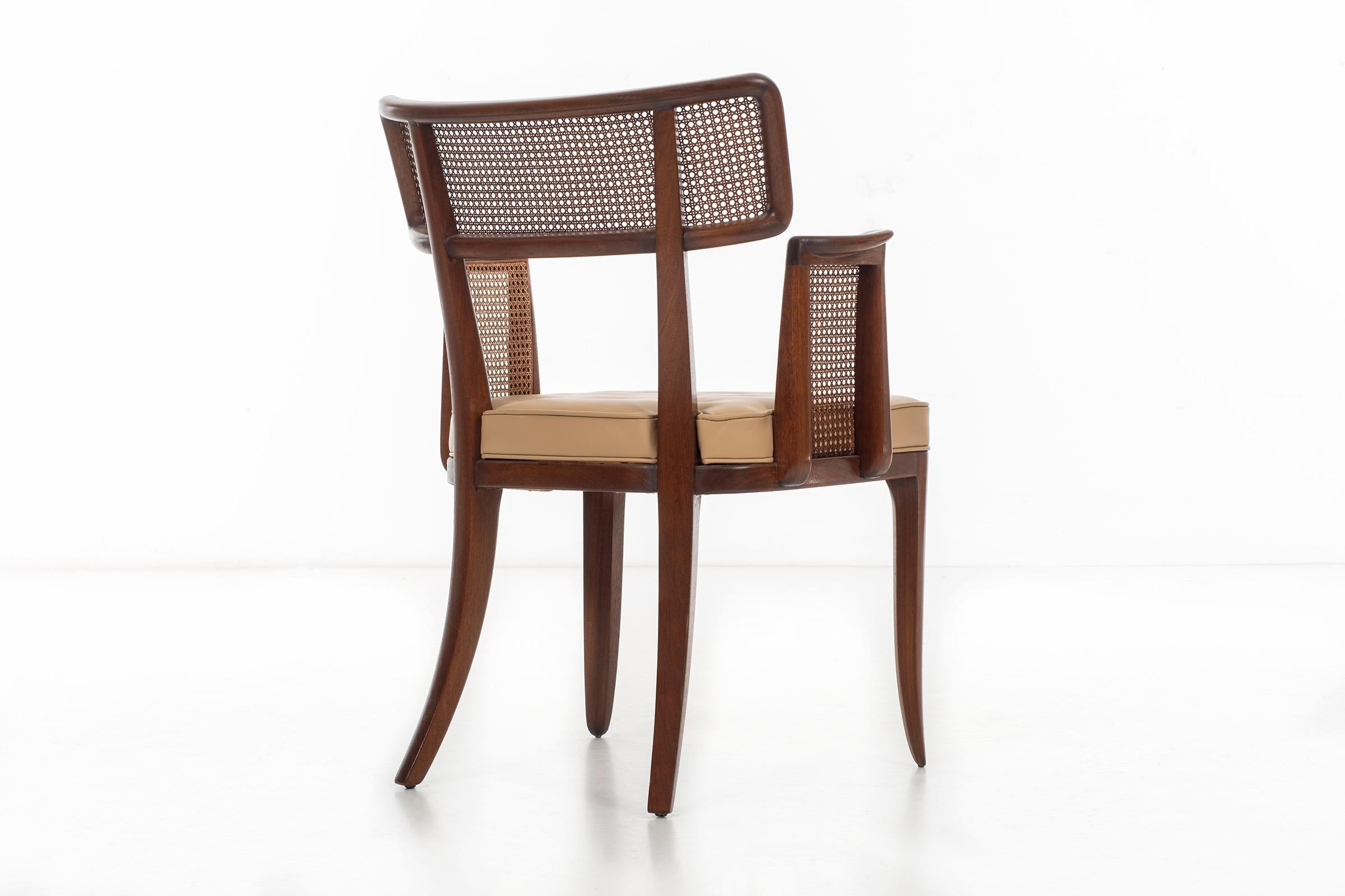 Edward Wormley for Dunbar Dining Chairs, Set of 10 7
