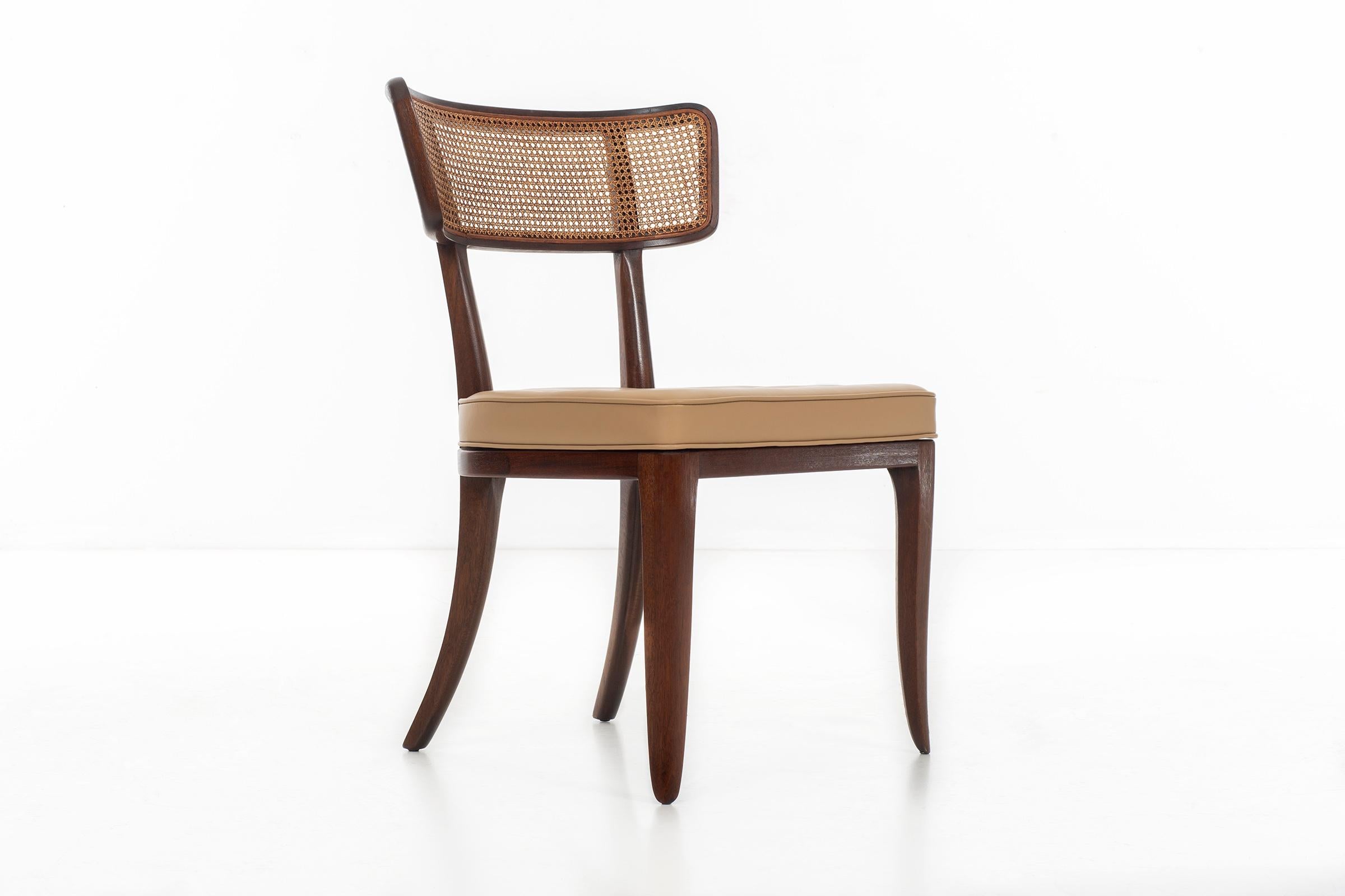Mid-20th Century Edward Wormley for Dunbar Dining Chairs, Set of 10