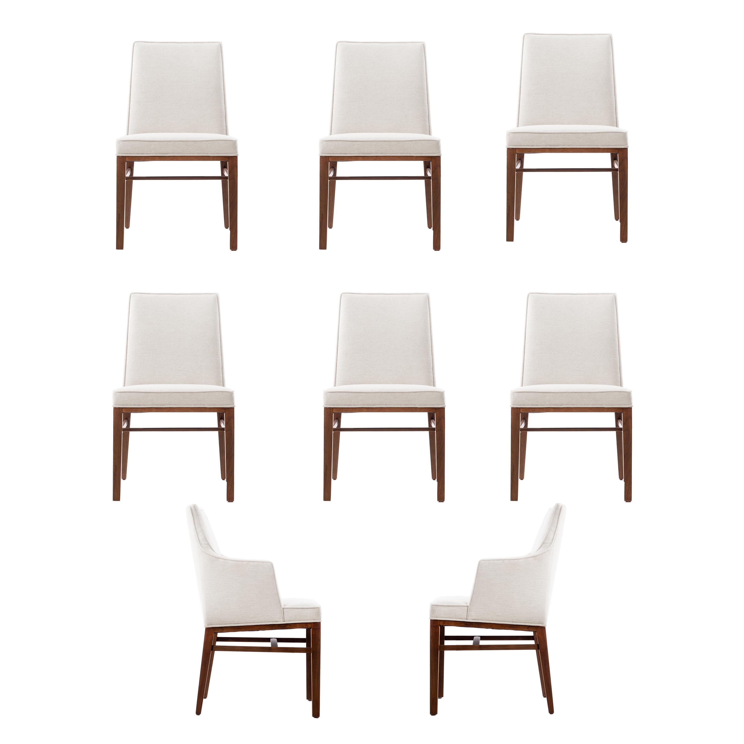 Edward Wormley, Dunbar Dining Chairs, Set of 8
