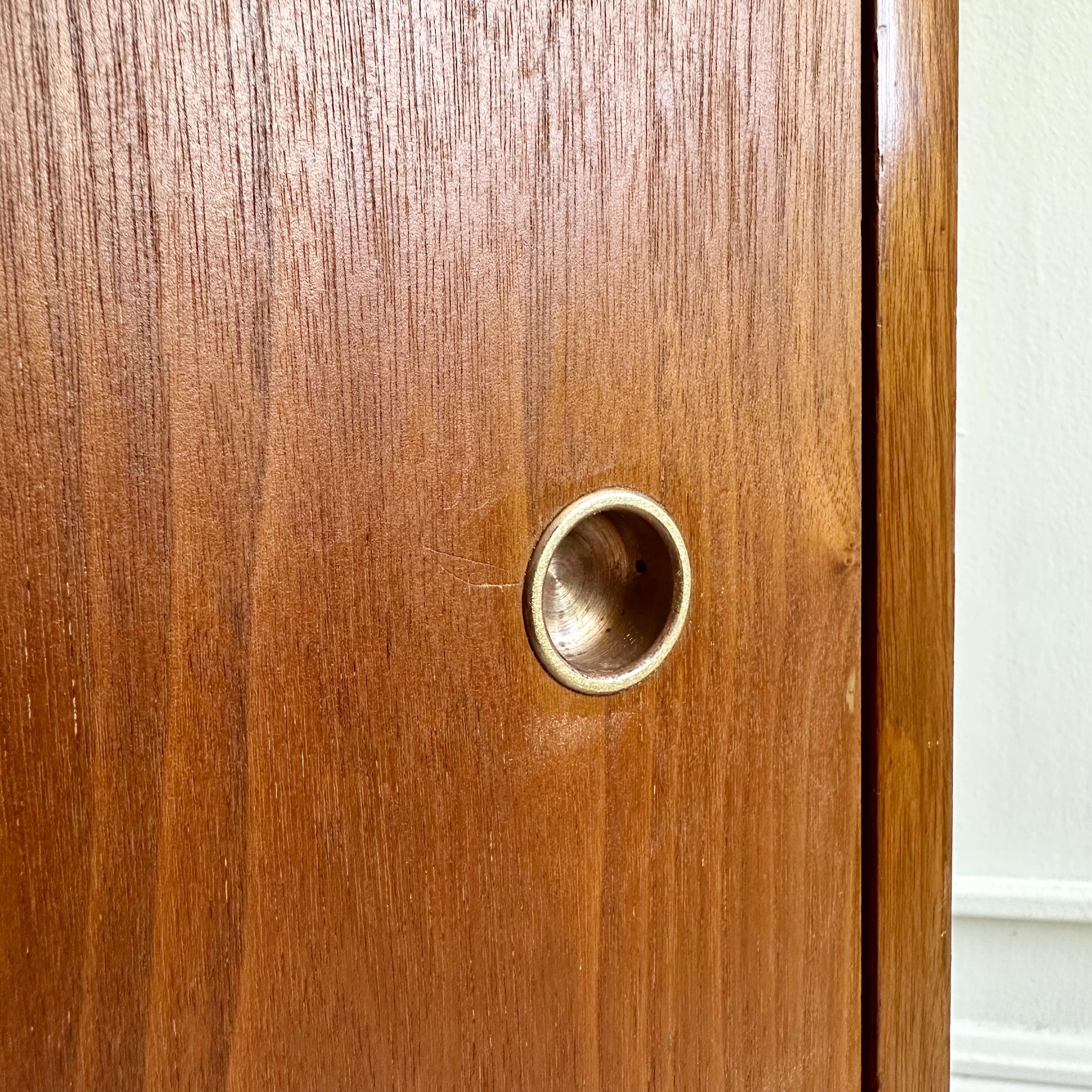 Edward Wormley Dunbar Double Sliding Door Cabinet For Sale 1