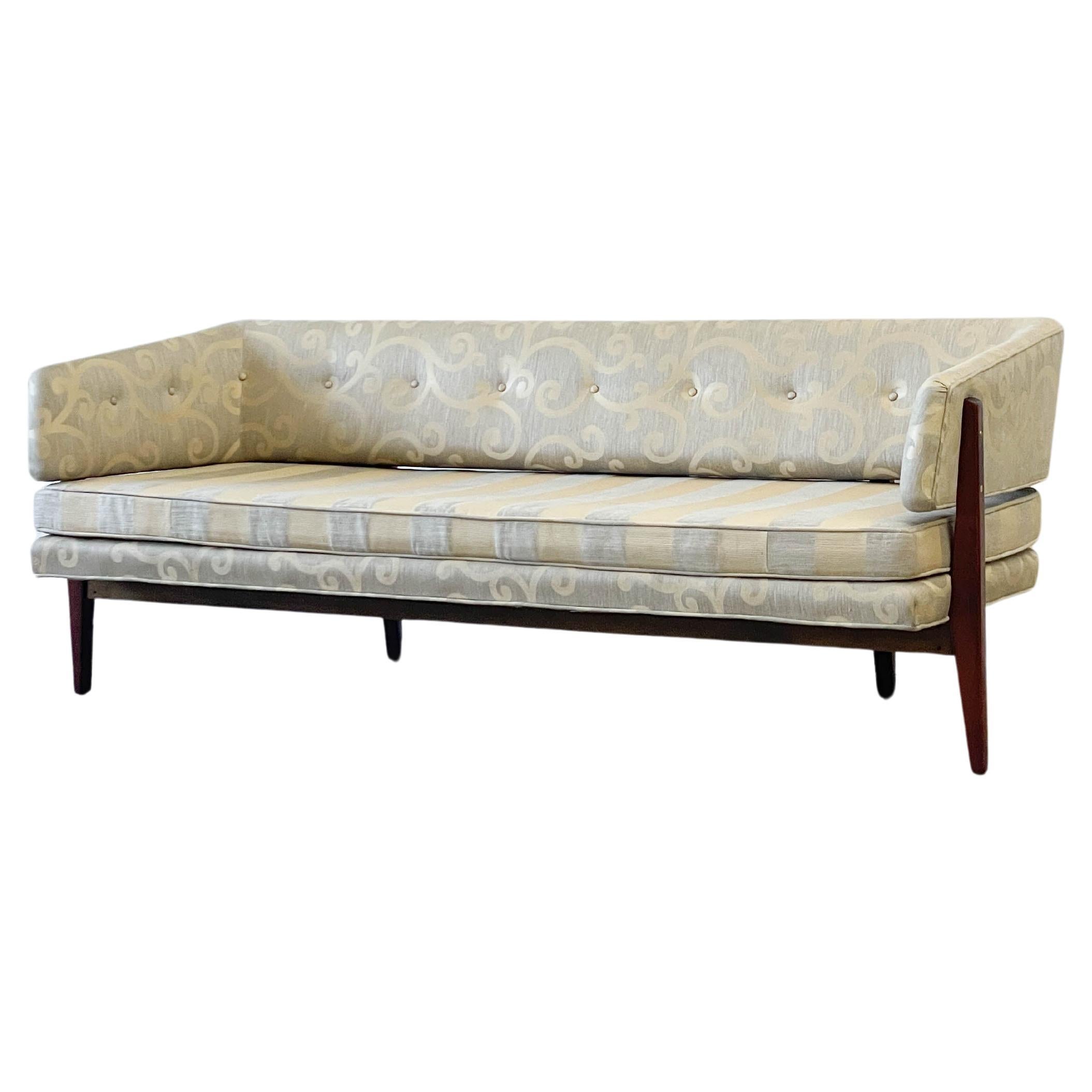 Edward Wormley Dunbar Floating Back Sofa For Sale