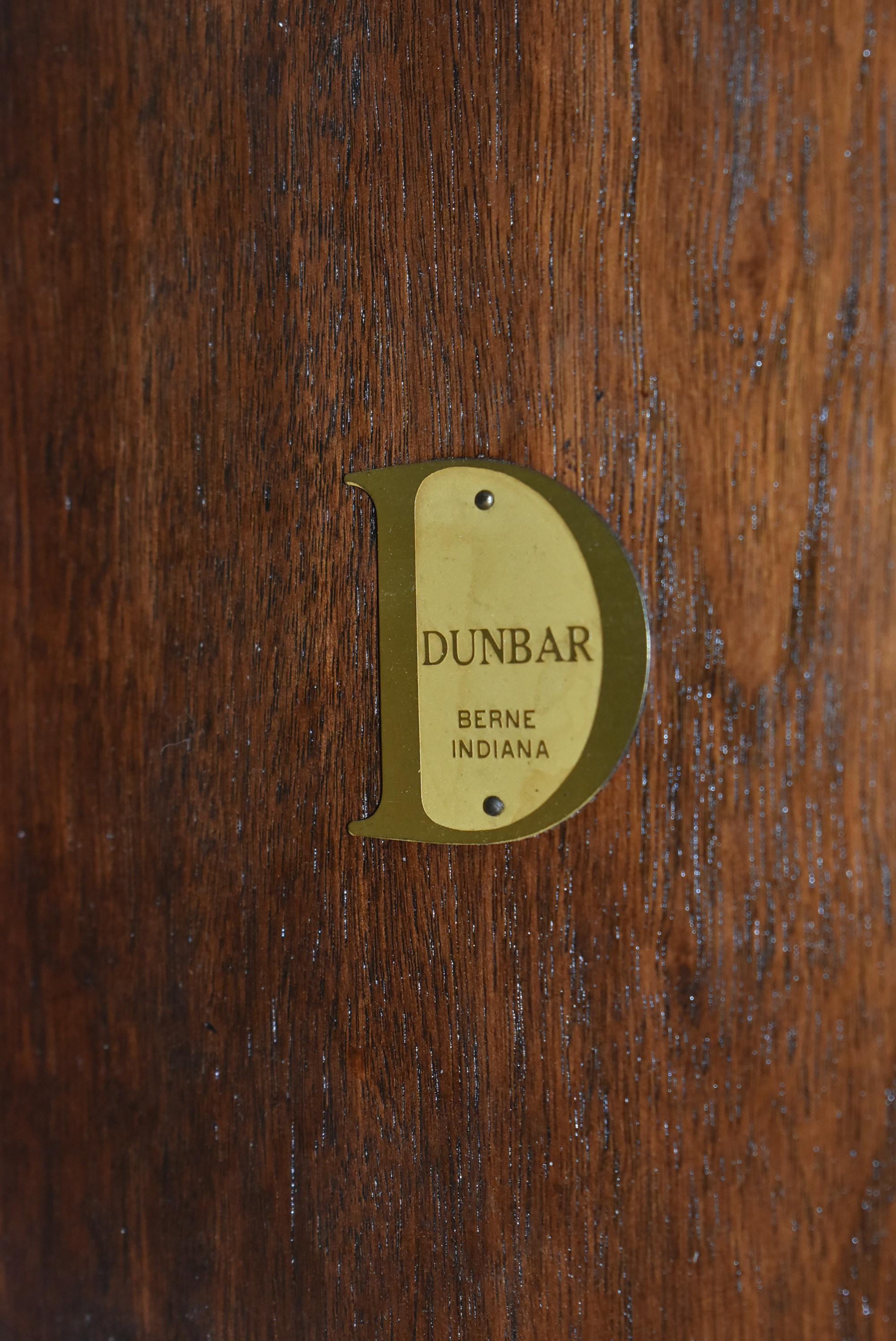 20th Century Edward Wormley Dunbar Mahogany, Brass and Walnut Nesting Tables For Sale