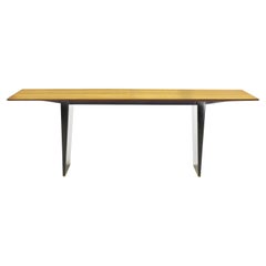 Edward Wormley Dunbar Model 5460 Dining Table, 1954, Tawi, Mahogany, Brass
