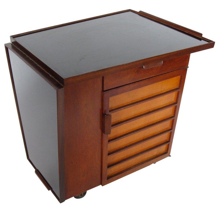 Edward Wormley Dunbar Bar Servidor de Fiestas en venta