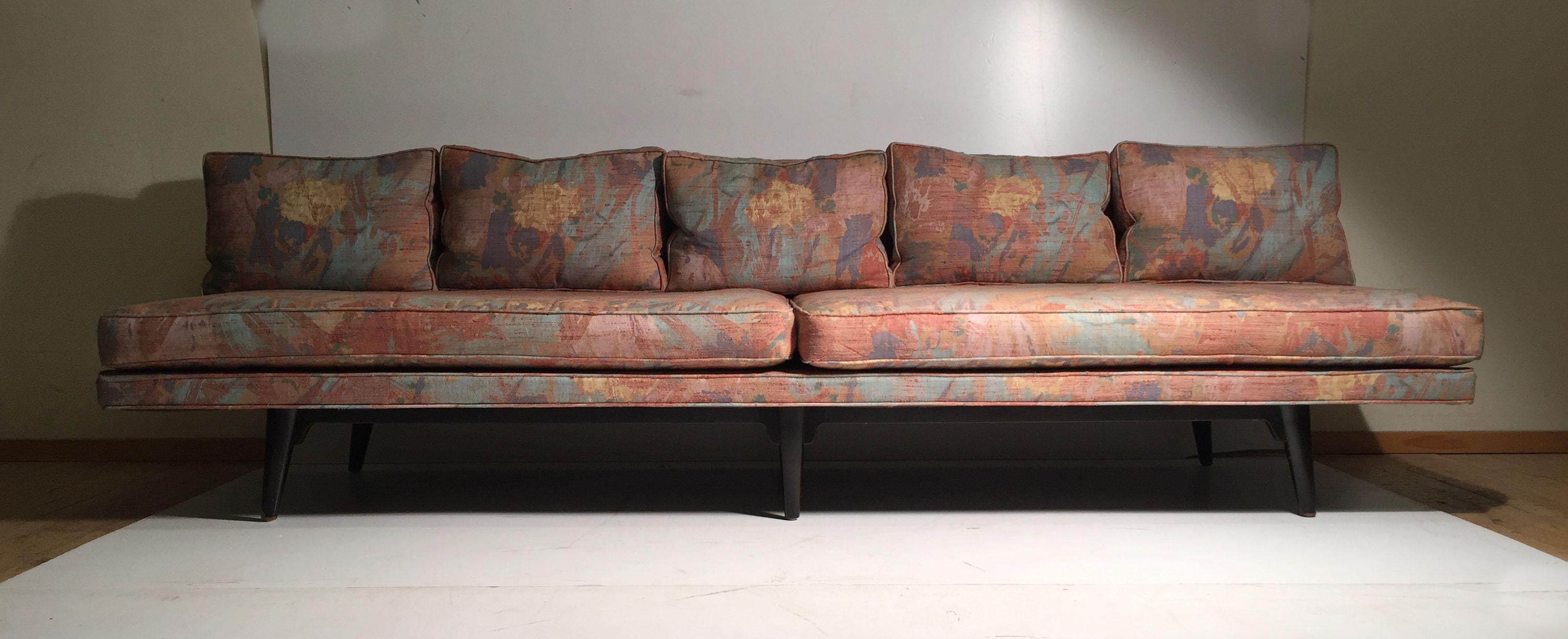Edward Wormley Dunbar sofa can be paired as a sectional with matching chaise longue 5525 we have offered in another listing.