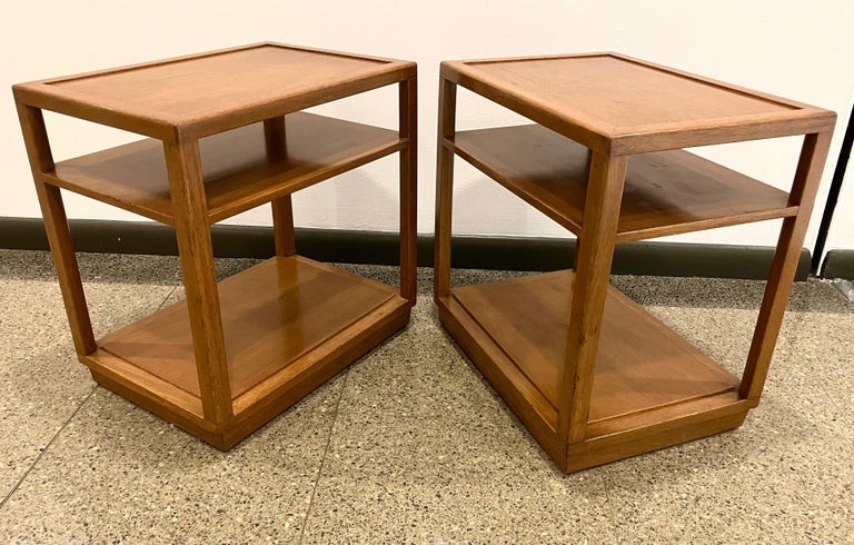 Edward Wormley, Early Pair Side Tables model 4774A For Sale 4