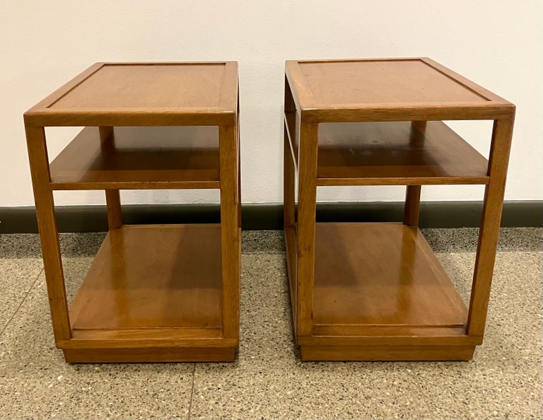 Edward Wormley, Early Pair Side Tables model 4774A For Sale 5